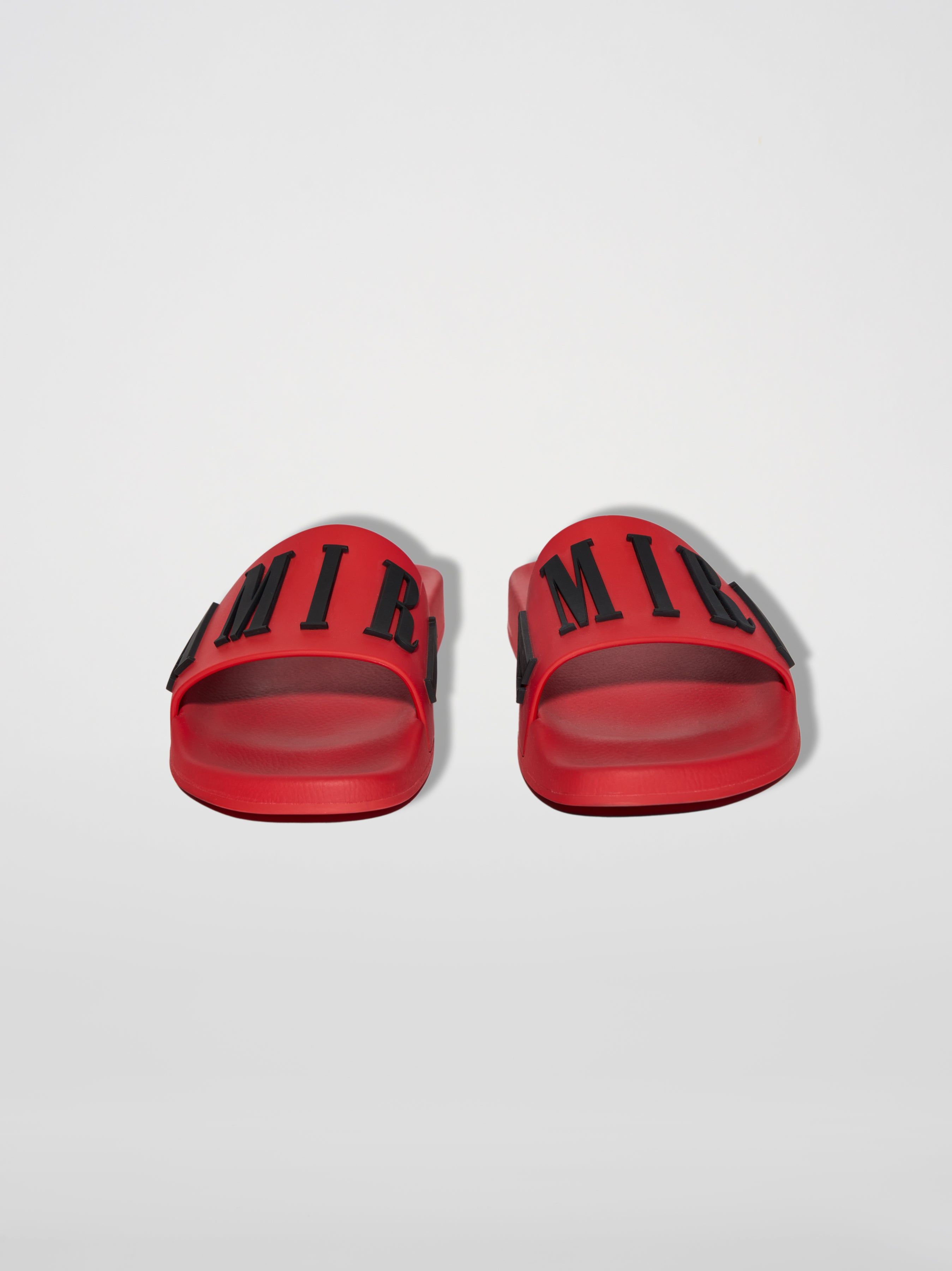 LOGO POOL SLIDE - RED / BLACK sold by AMIRI product image thumbnail 2