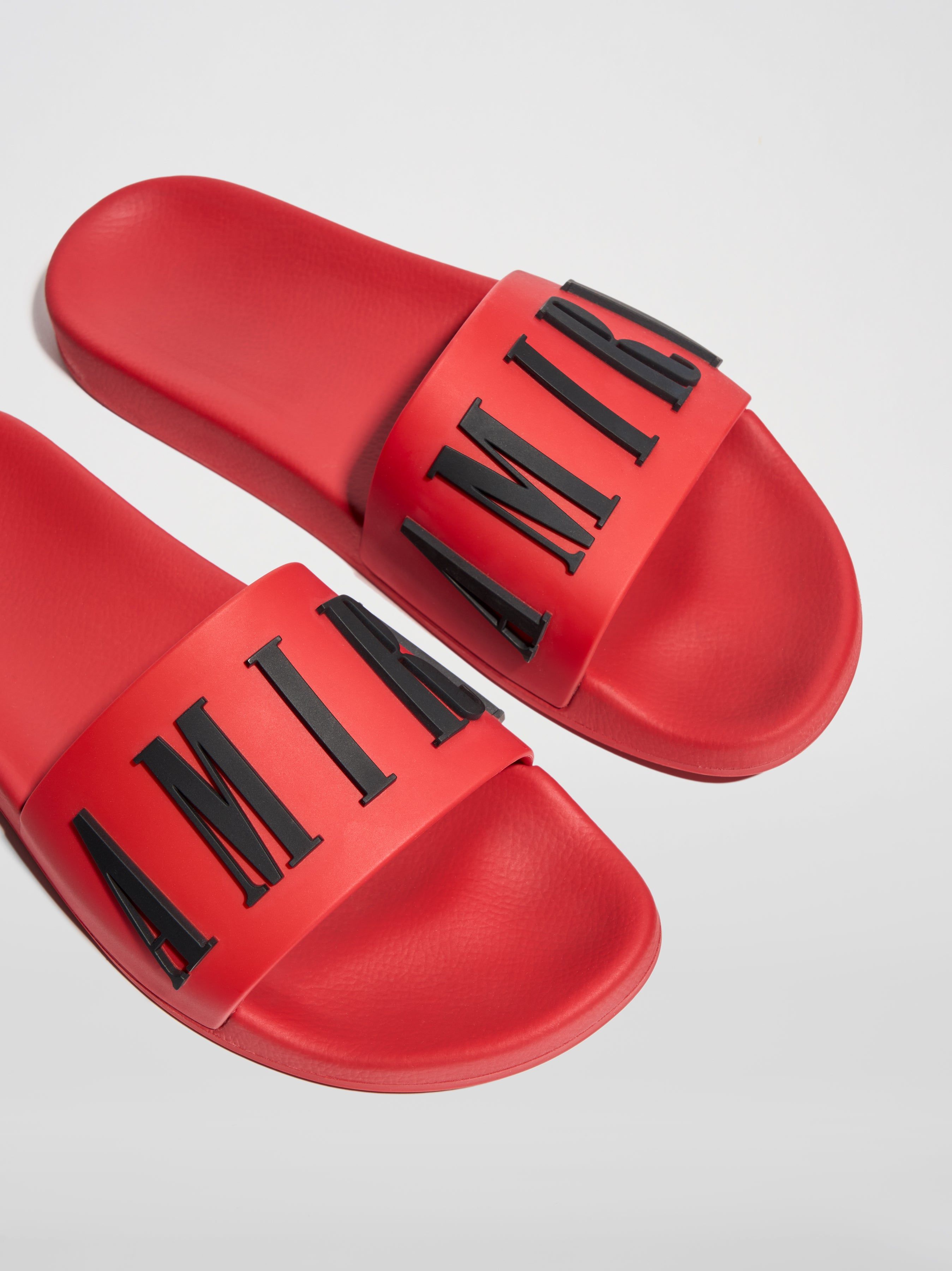 LOGO POOL SLIDE - RED / BLACK sold by AMIRI product image thumbnail 6