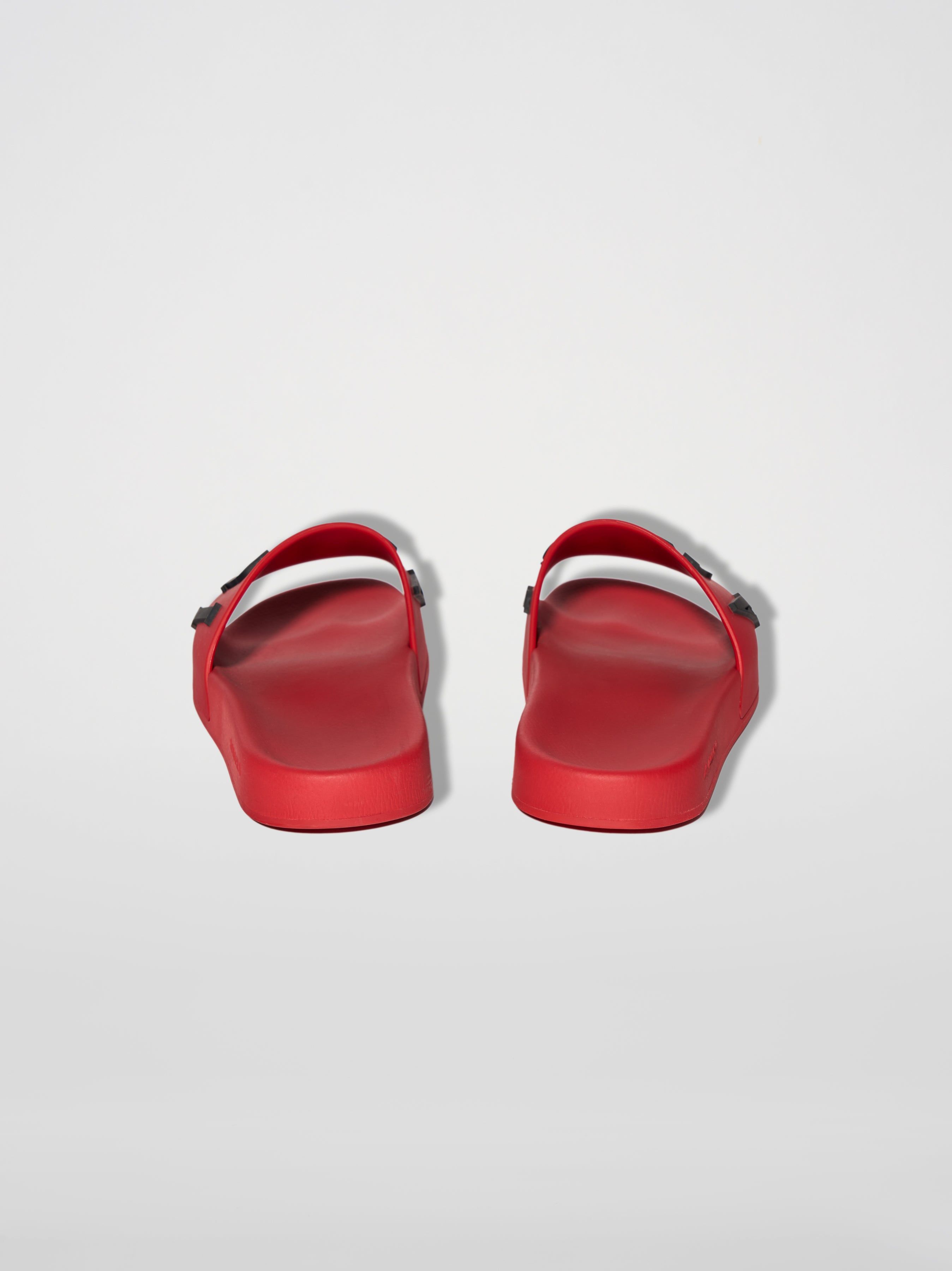 LOGO POOL SLIDE - RED / BLACK sold by AMIRI product image thumbnail 3