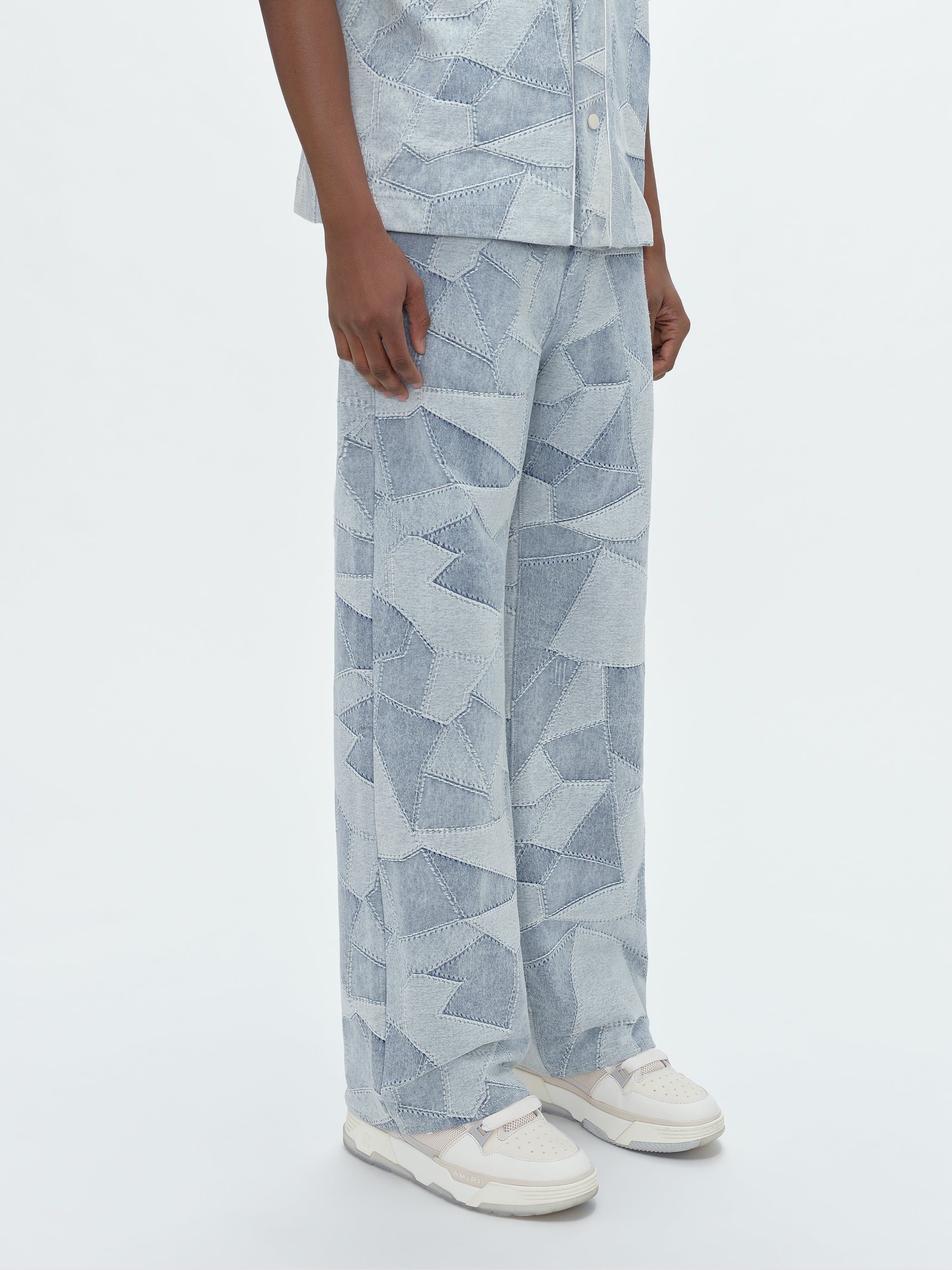 PATCHWORK BAGGY PANTS - STONE INDIGO sold by AMIRI product image thumbnail 4