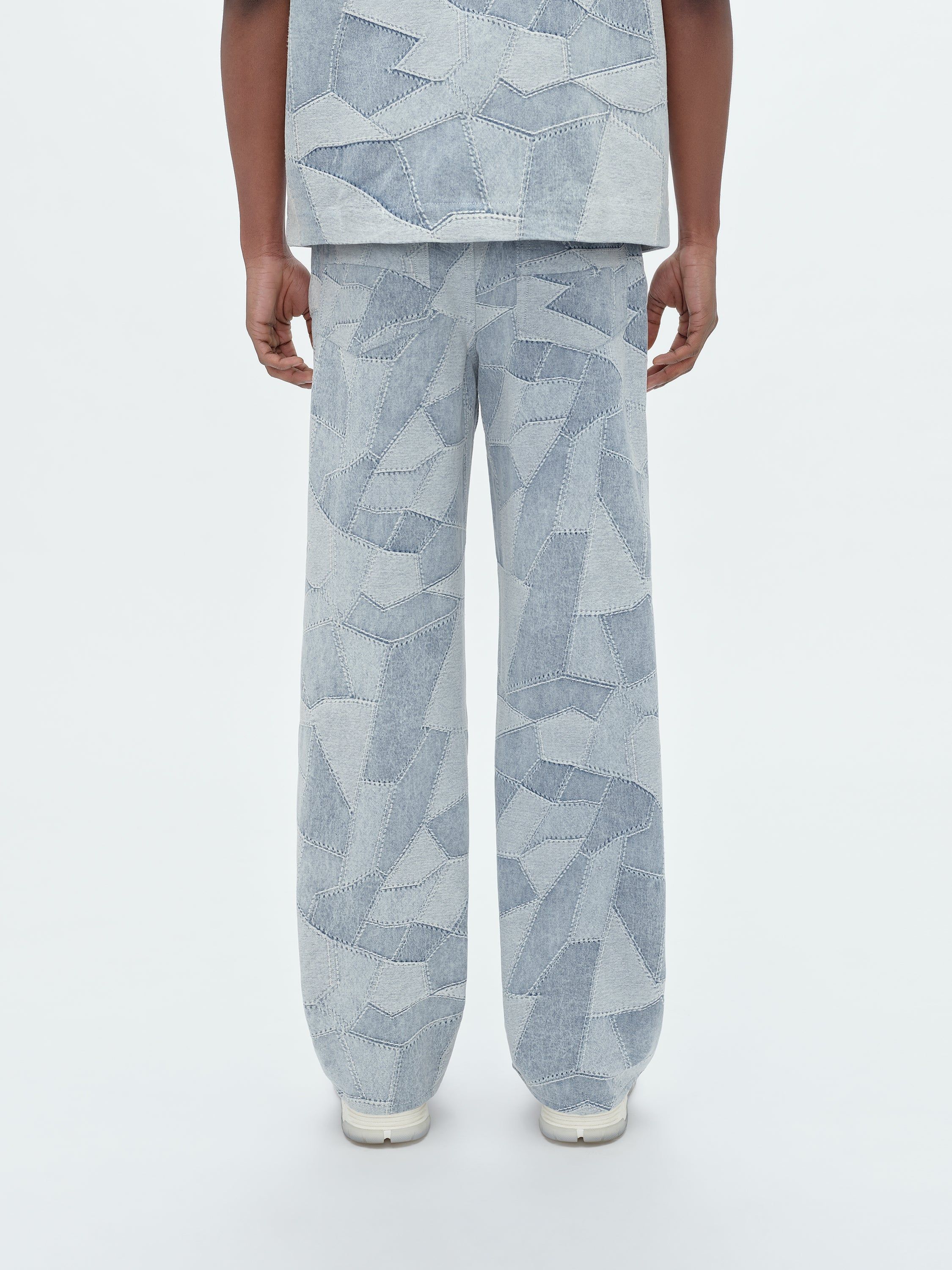 PATCHWORK BAGGY PANTS - STONE INDIGO sold by AMIRI product image thumbnail 5