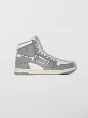 SKEL TOP HI - GREY WHITE sold by AMIRI