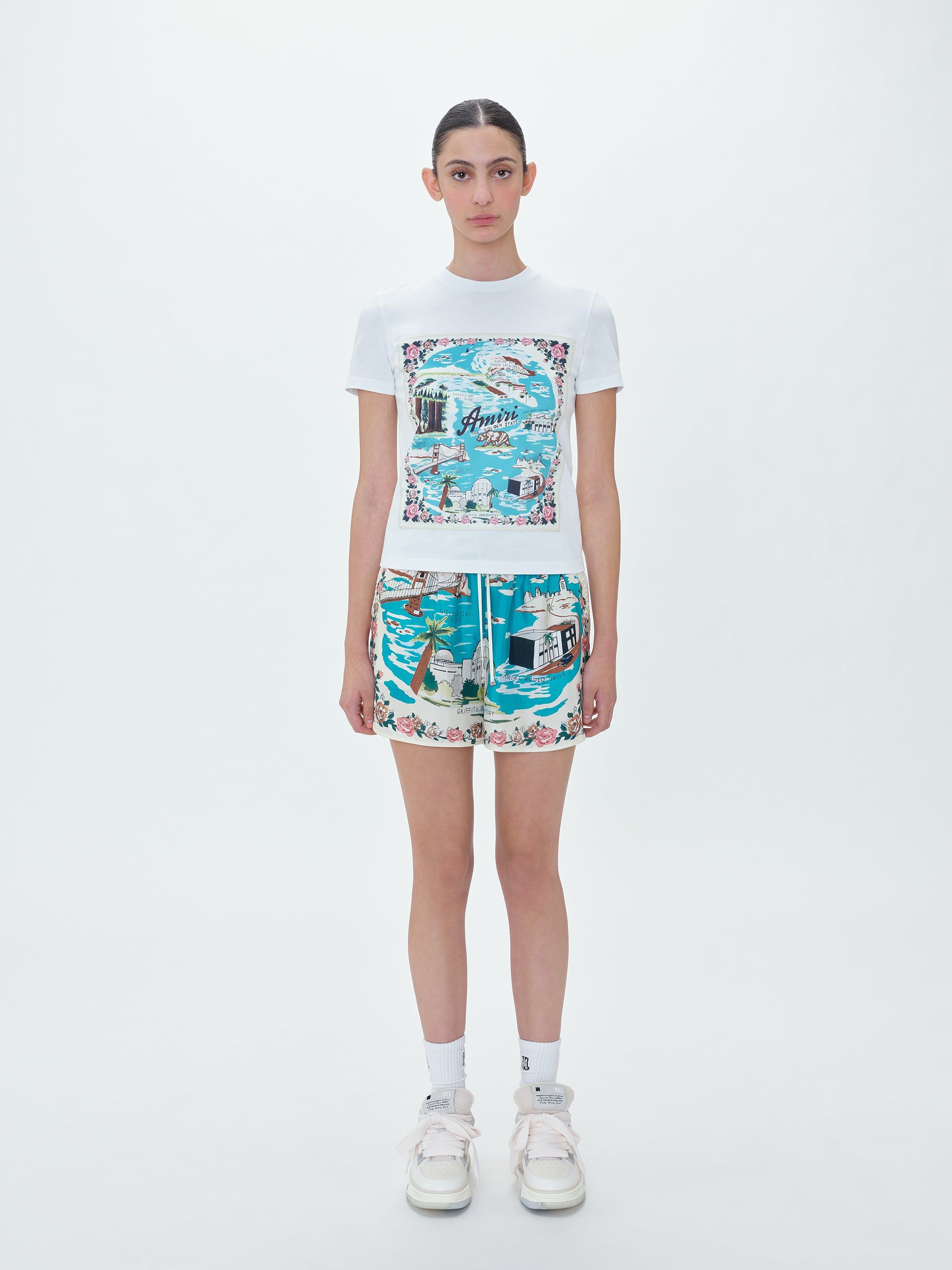 WOMEN - CALIFORNIA TEE - WHITE sold by AMIRI product image thumbnail 2