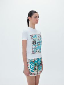 WOMEN - CALIFORNIA TEE - WHITE sold by AMIRI