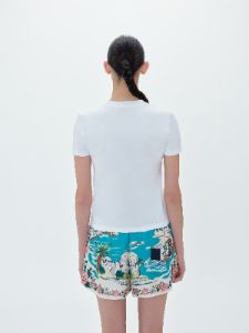 WOMEN - CALIFORNIA TEE - WHITE sold by AMIRI