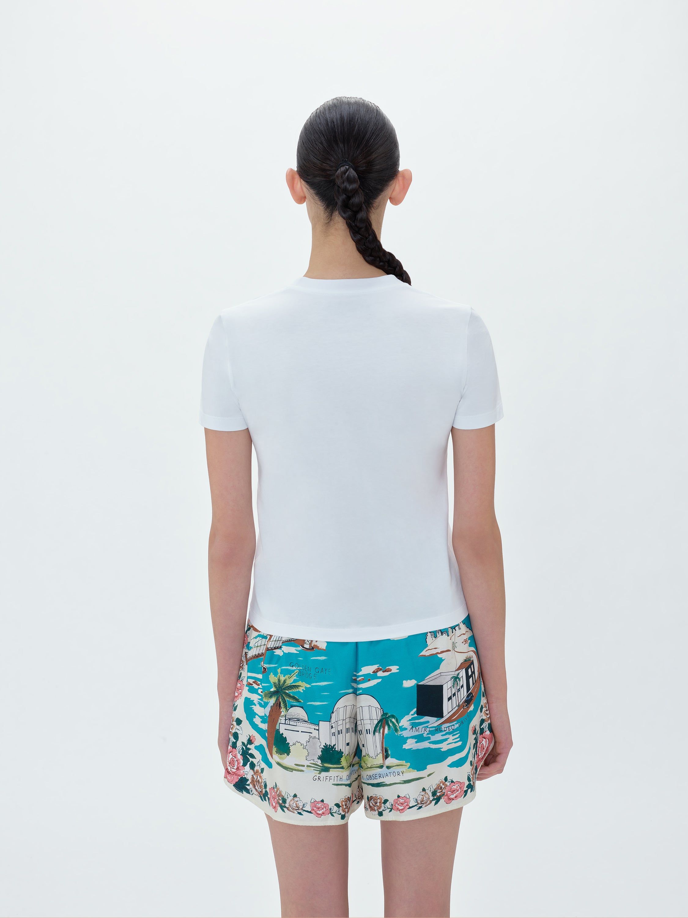 WOMEN - CALIFORNIA TEE - WHITE sold by AMIRI product image thumbnail 4