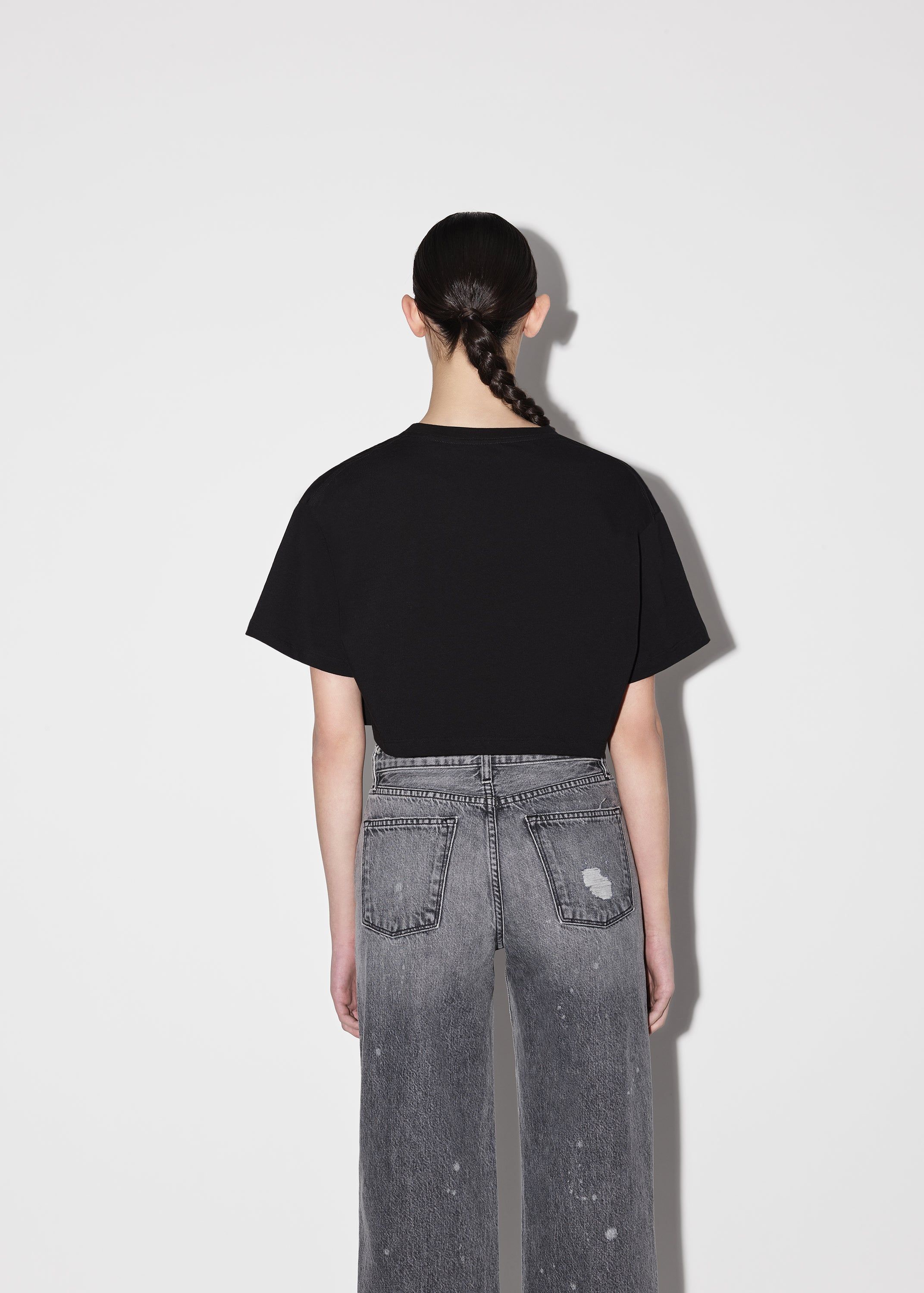 WOMEN - M.A CROPPED TEE - BLACK sold by AMIRI product image thumbnail 5