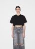 WOMEN - M.A CROPPED TEE - BLACK sold by AMIRI