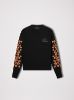 AMIRI BONES LONG SLEEVE TEE - BLACK / ORANGE sold by AMIRI