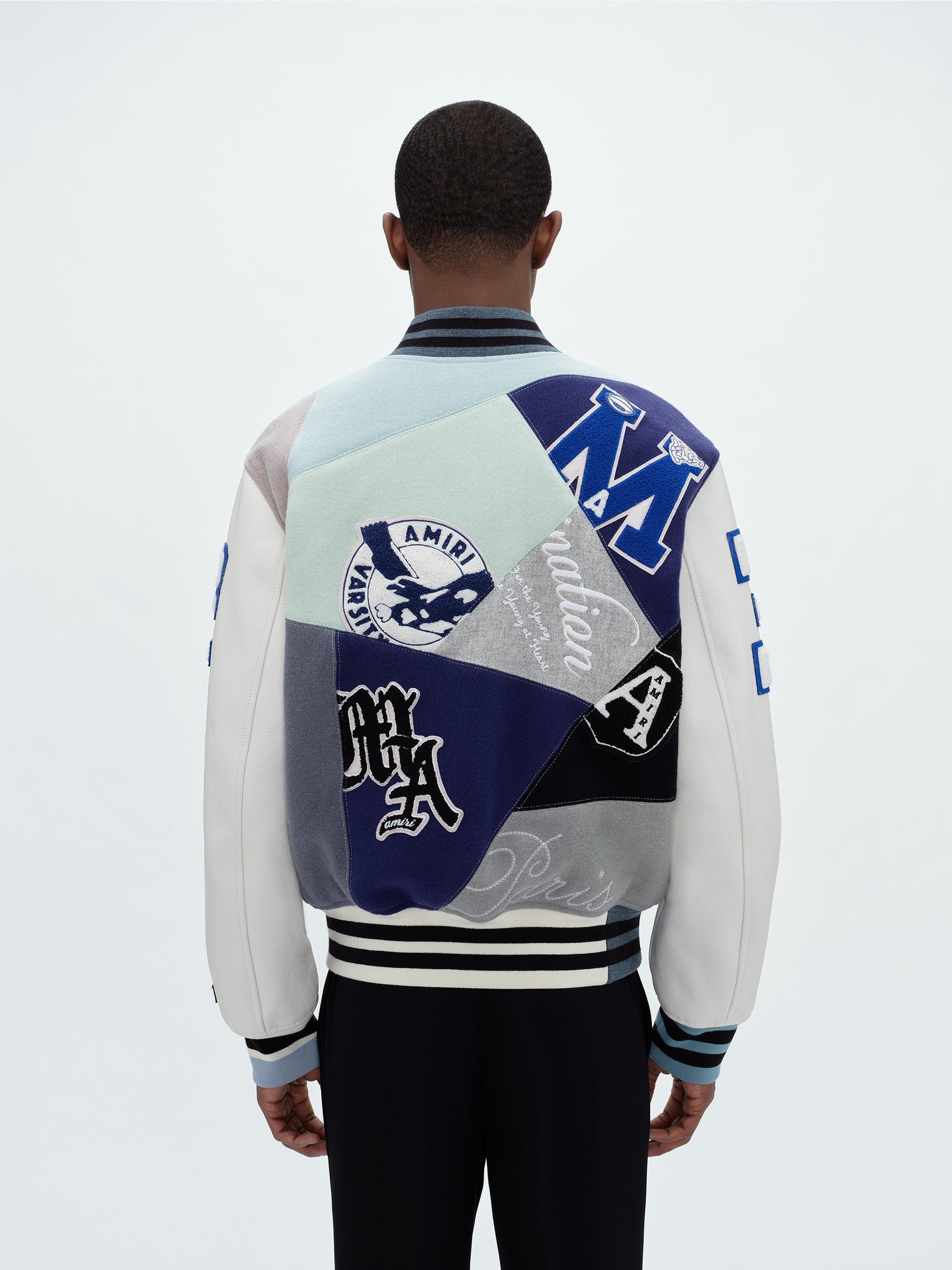 VINTAGE PATCHWORK VARSITY JACKET - MULTI sold by AMIRI product image thumbnail 4