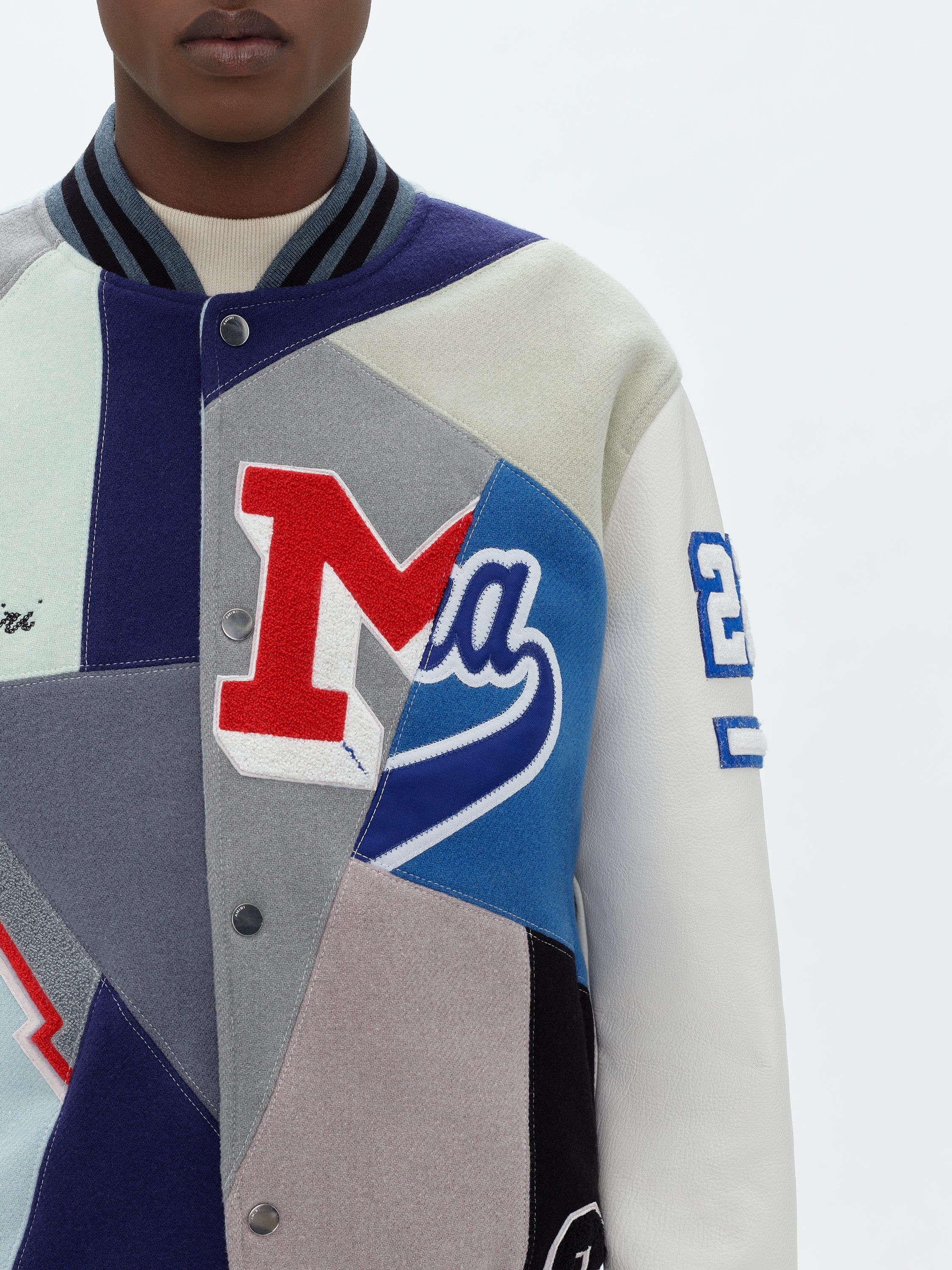 VINTAGE PATCHWORK VARSITY JACKET - MULTI sold by AMIRI product image thumbnail 5