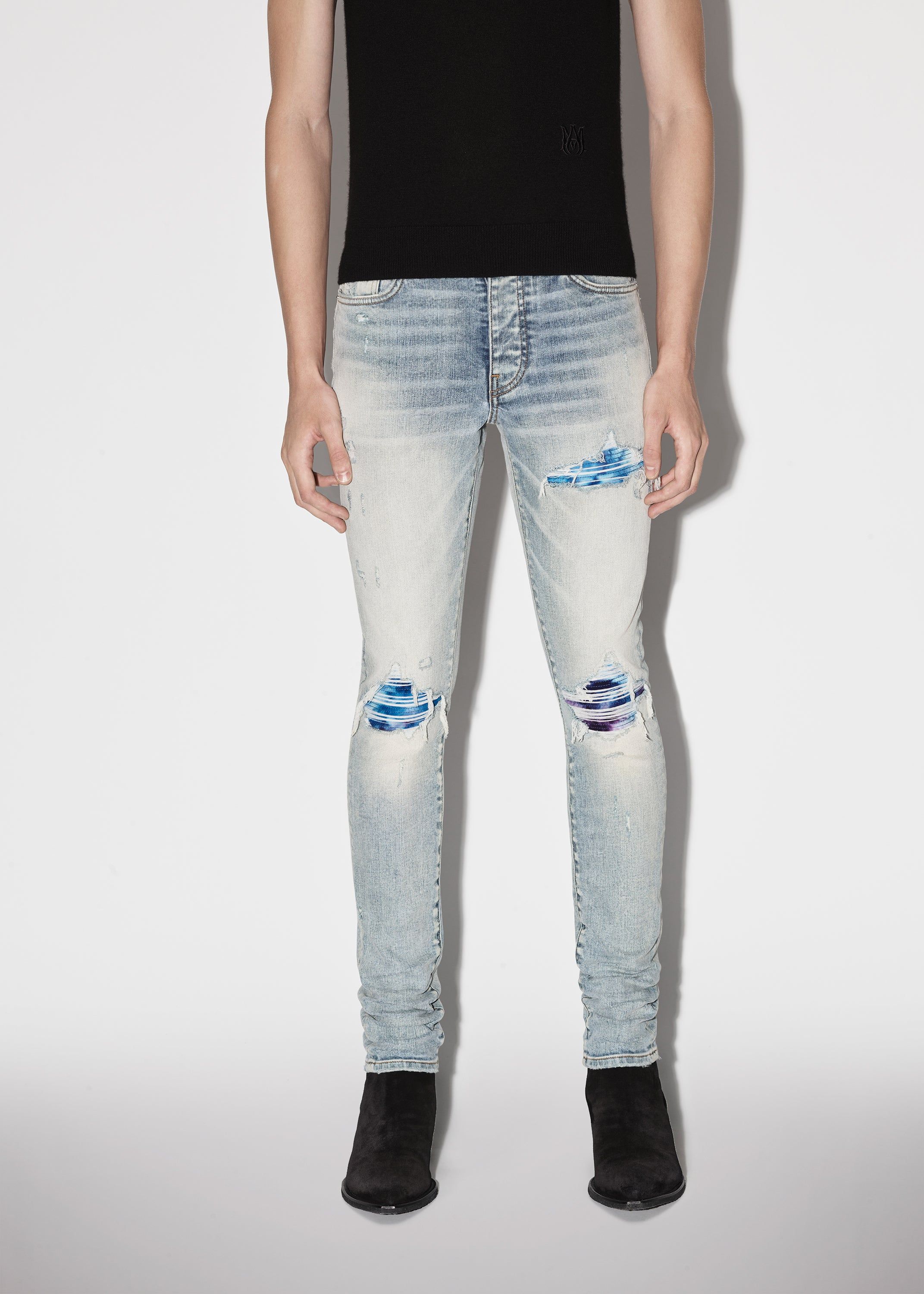 TIE DYE MX1 - STONE INDIGO sold by AMIRI product image thumbnail 2
