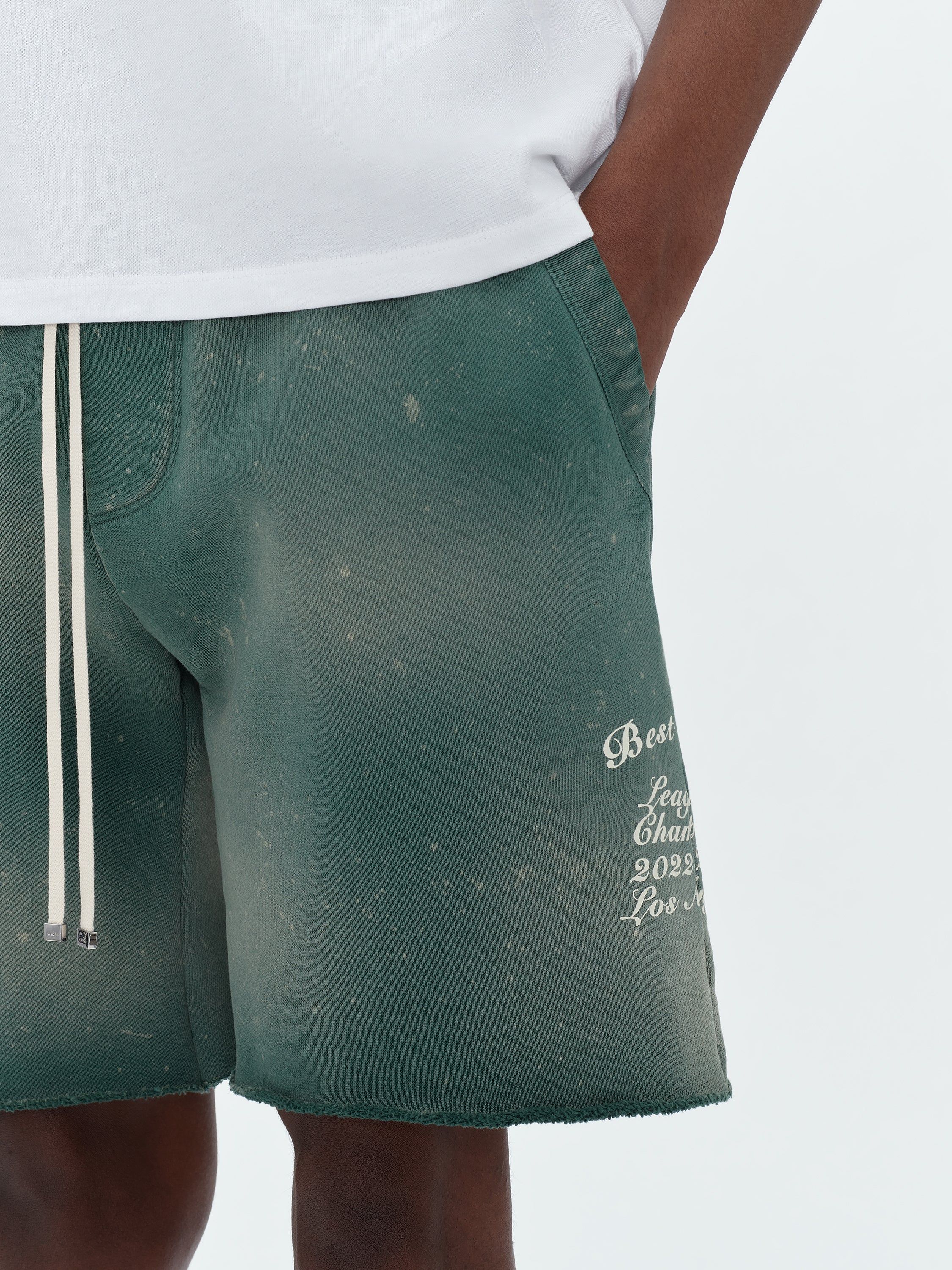 VINTAGE TIGER SWEATSHORT - GREEN sold by AMIRI product image thumbnail 7
