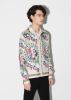 ZIG-ZAG BOWLING SHIRT - ALABASTER sold by AMIRI