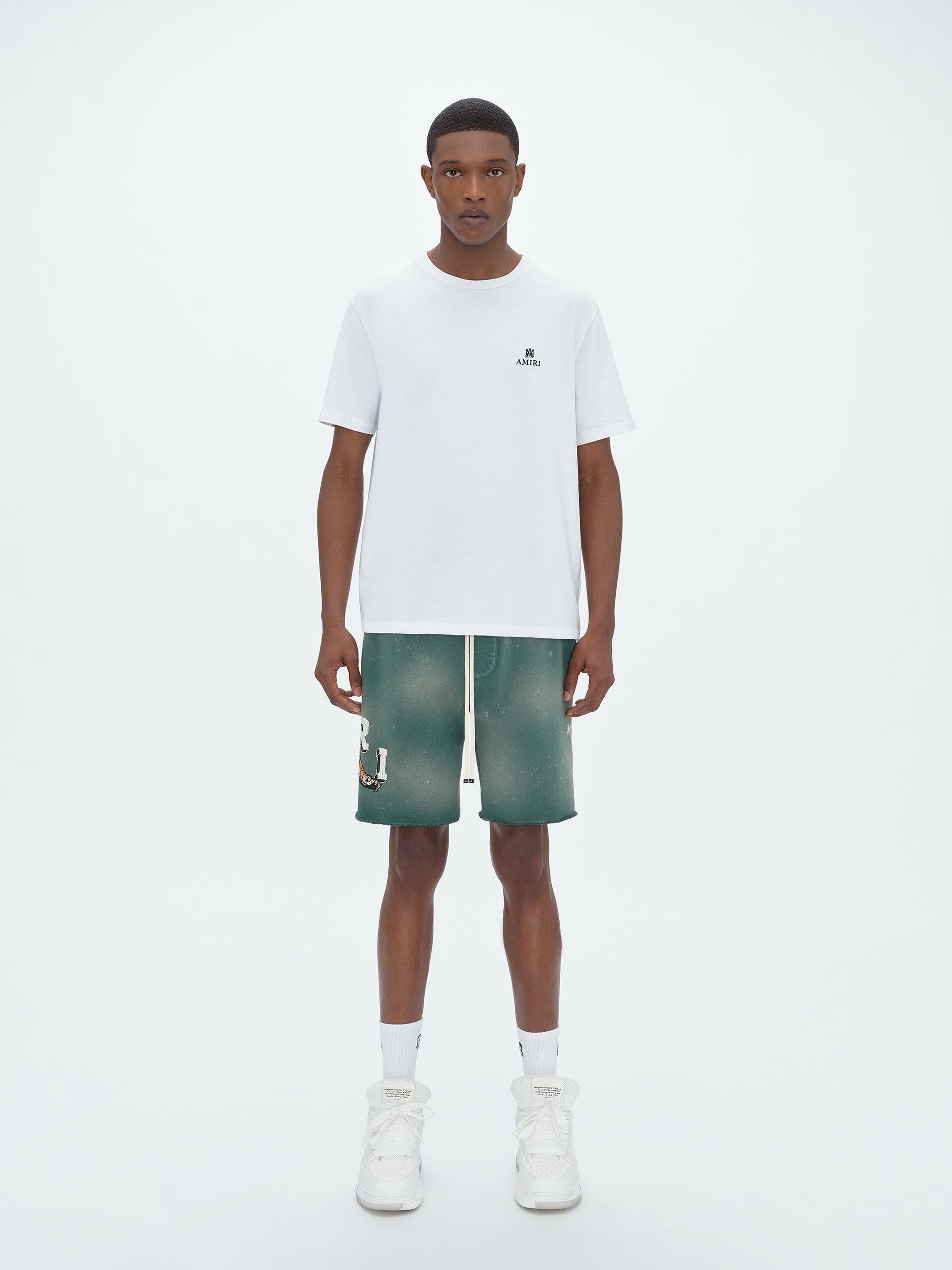 VINTAGE TIGER SWEATSHORT - GREEN sold by AMIRI product image thumbnail 2