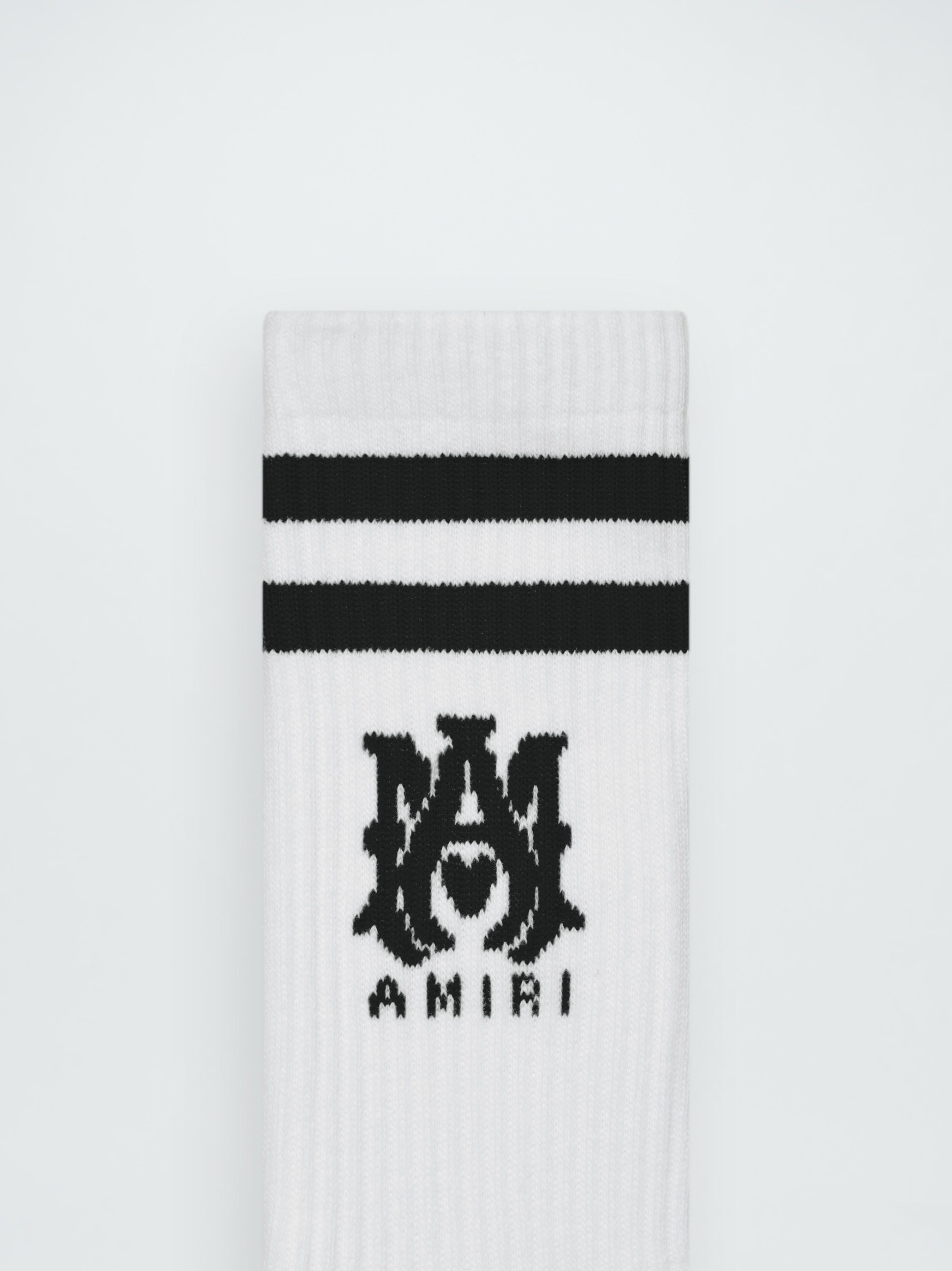 WOMEN - MA TUBE SOCK - WHITE / BLACK sold by AMIRI product image thumbnail 3