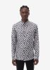 AMIRI CHECKERED SILK SHIRT - BLACK / WHITE sold by AMIRI