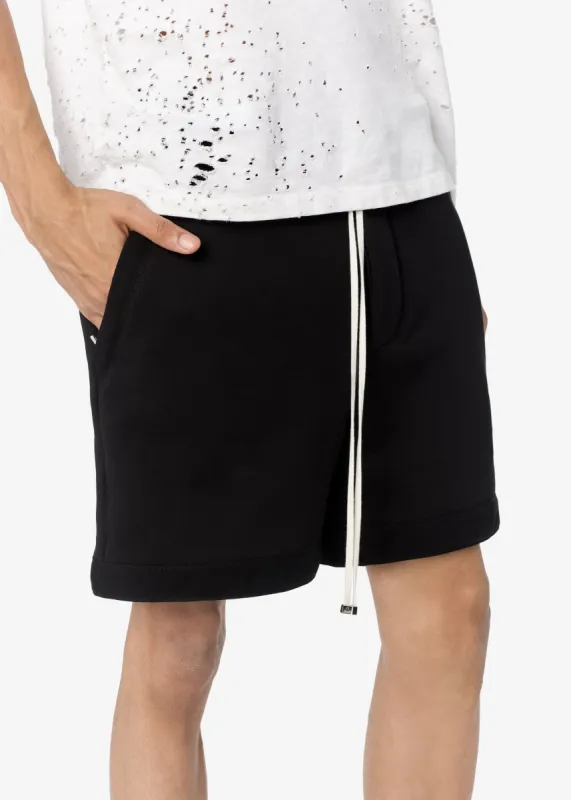 M.A. SWEATSHORT - BLACK made by AMIRI