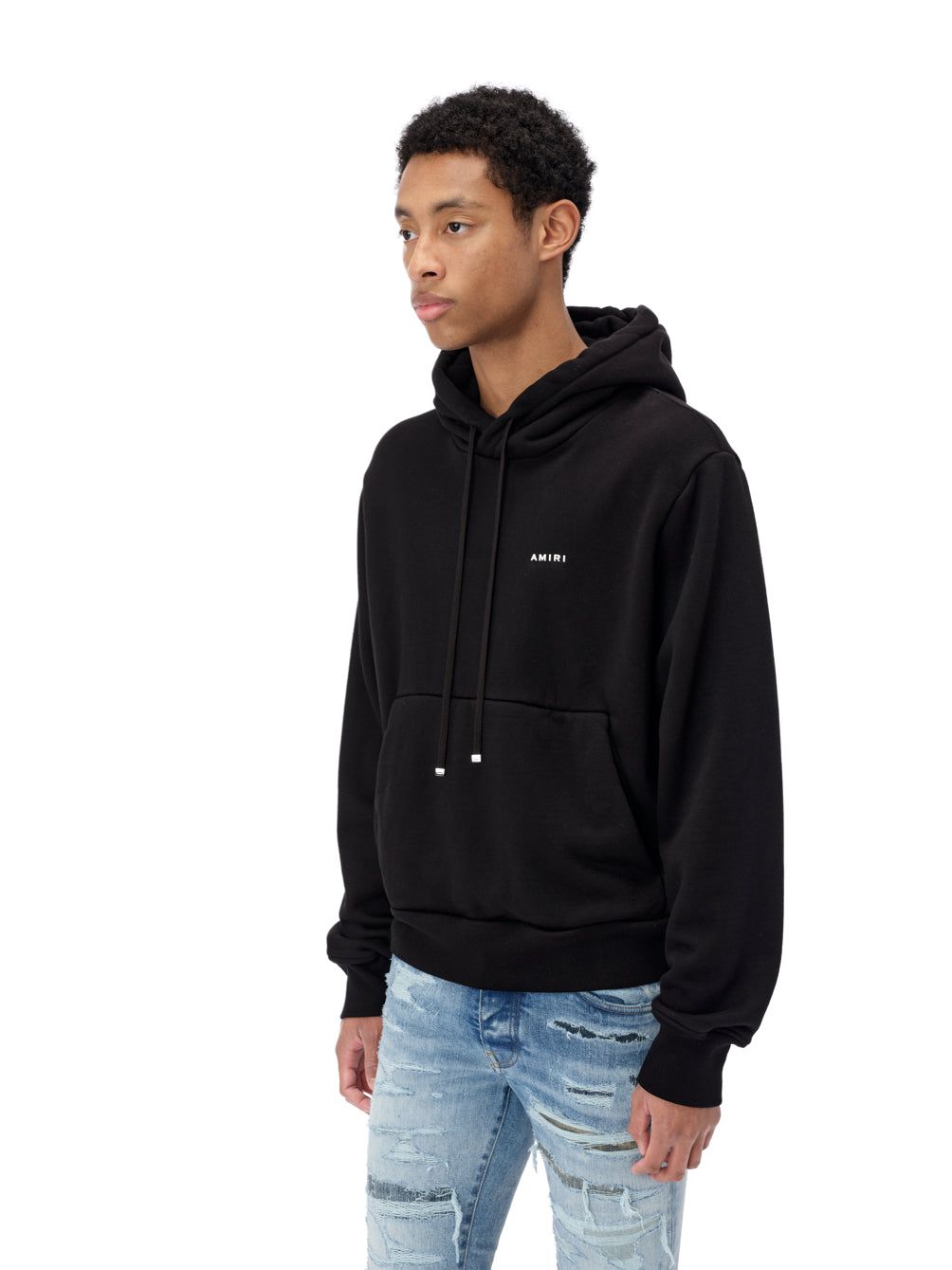 AMIRI Classic Logo Hoodie - Black sold by AMIRI product image thumbnail 4
