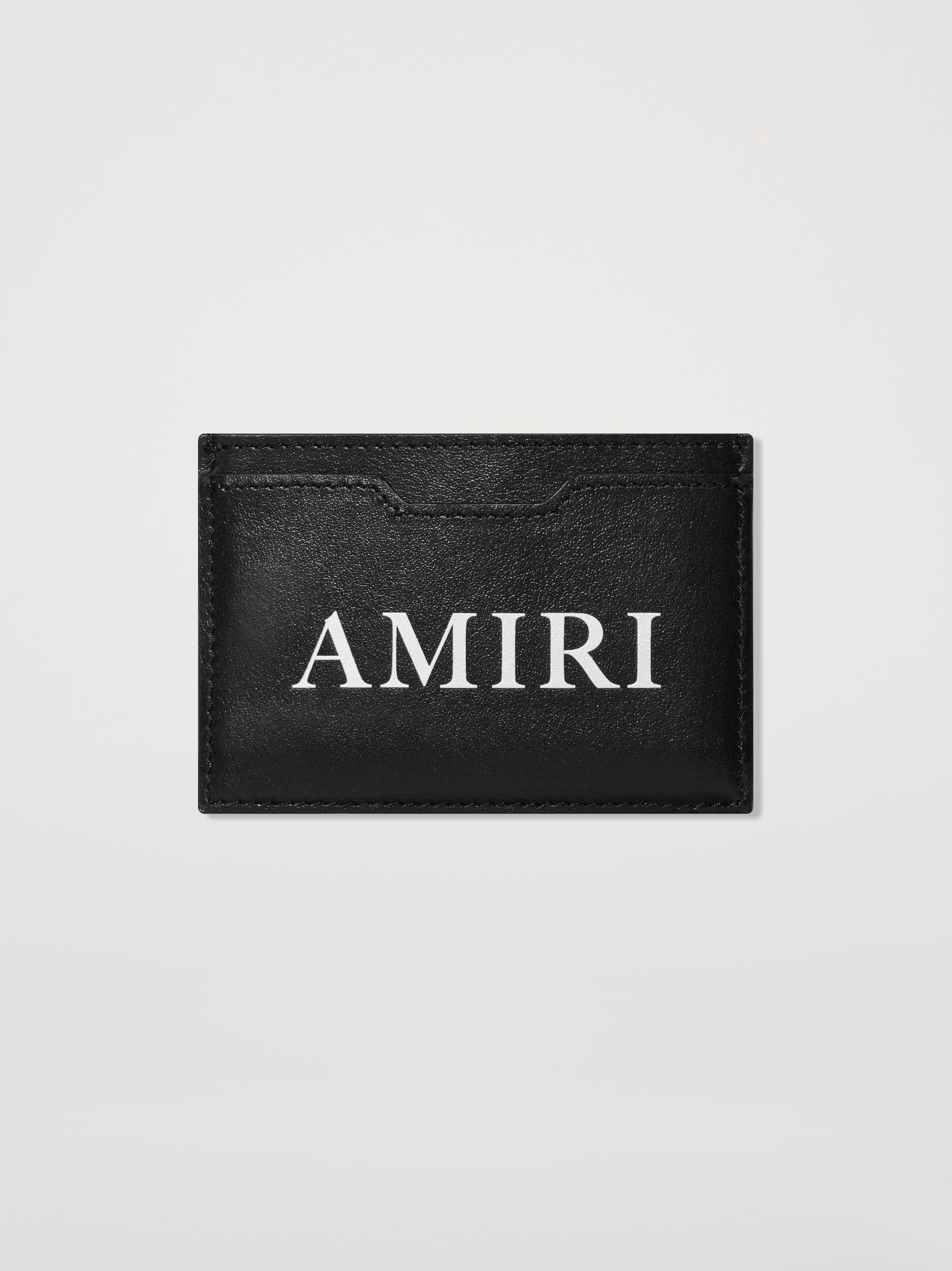 AMIRI CARDHOLDER - BLACK sold by AMIRI