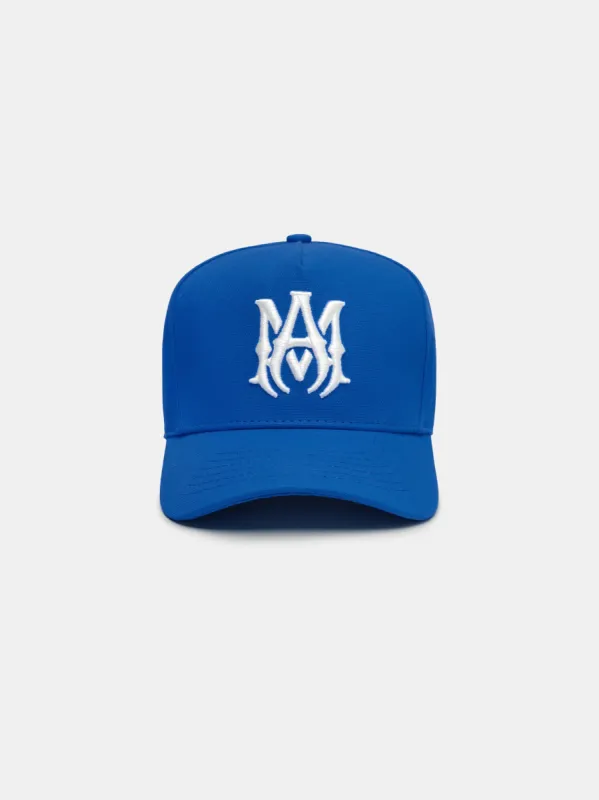 FULL CANVAS MA HAT - Blue sold by AMIRI