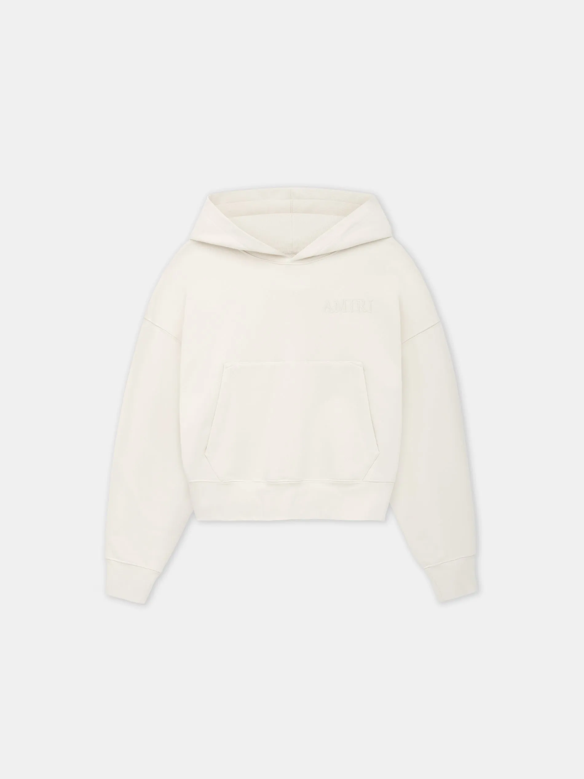 WOMEN - WOMEN'S AMIRI EMBROIDERED HOODIE - Alabaster sold by AMIRI product image thumbnail 5
