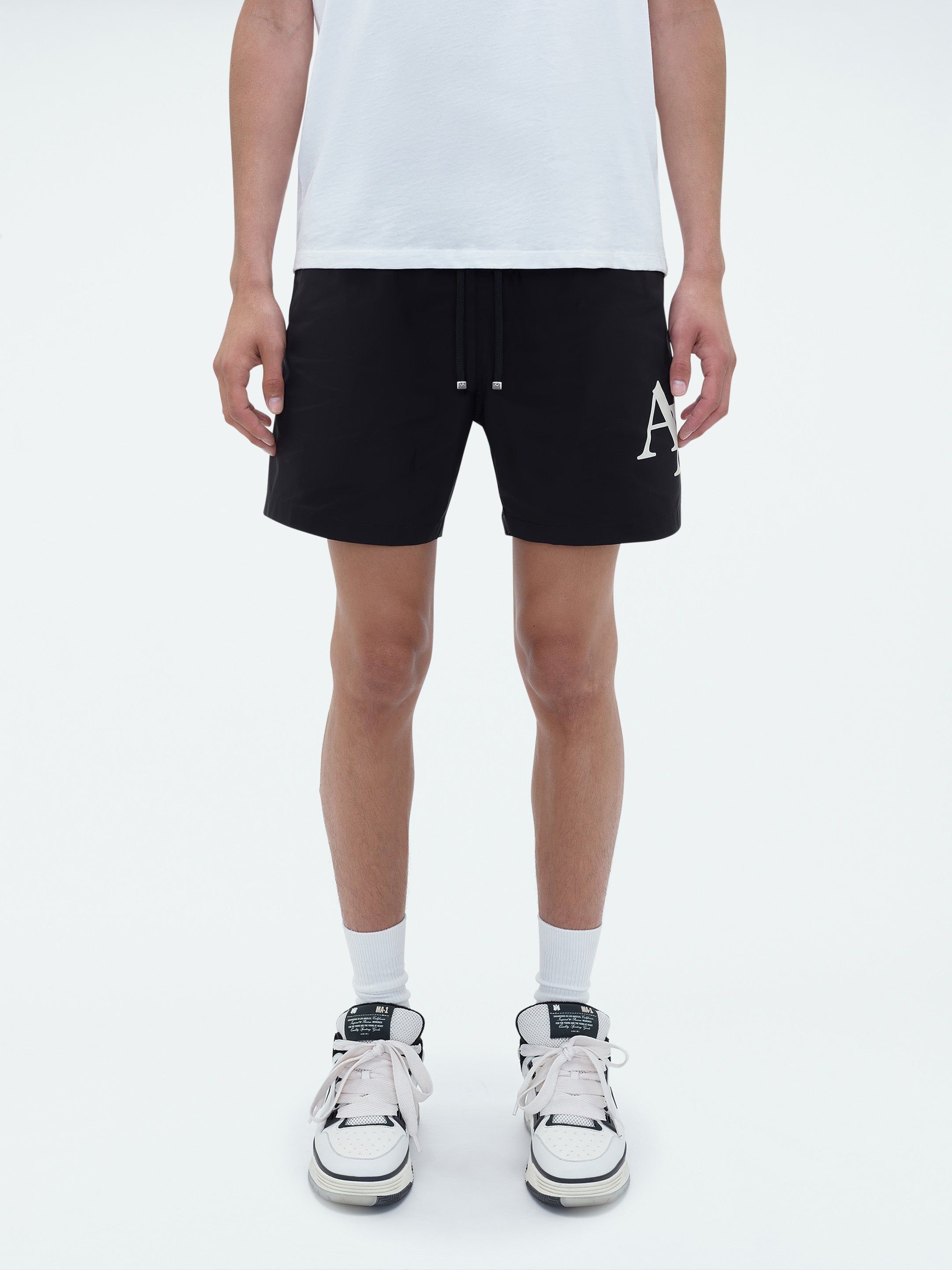 AMIRI STAGGERED SWIM TRUNK - BLACK sold by AMIRI product image thumbnail 3