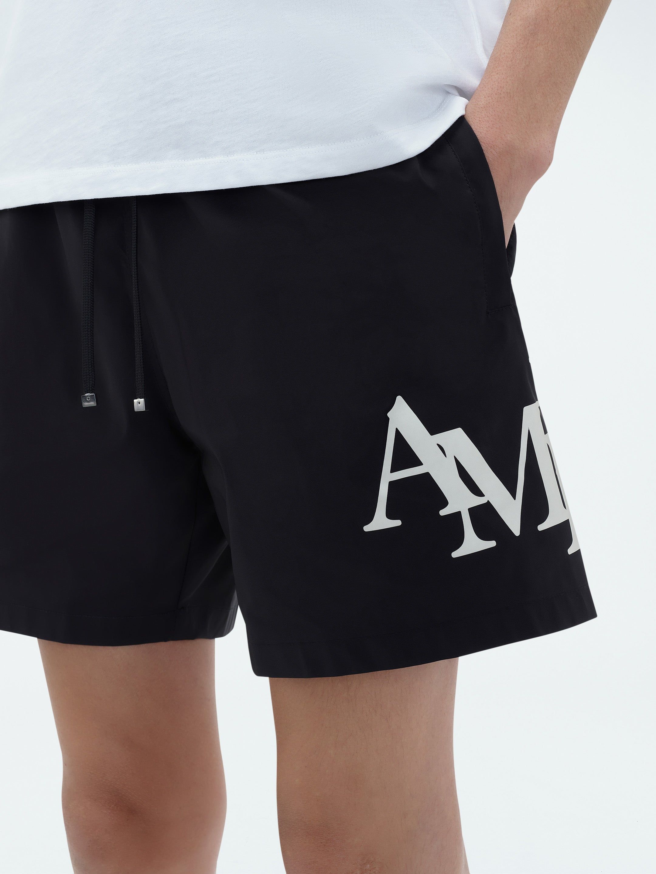 AMIRI STAGGERED SWIM TRUNK - BLACK sold by AMIRI product image thumbnail 7
