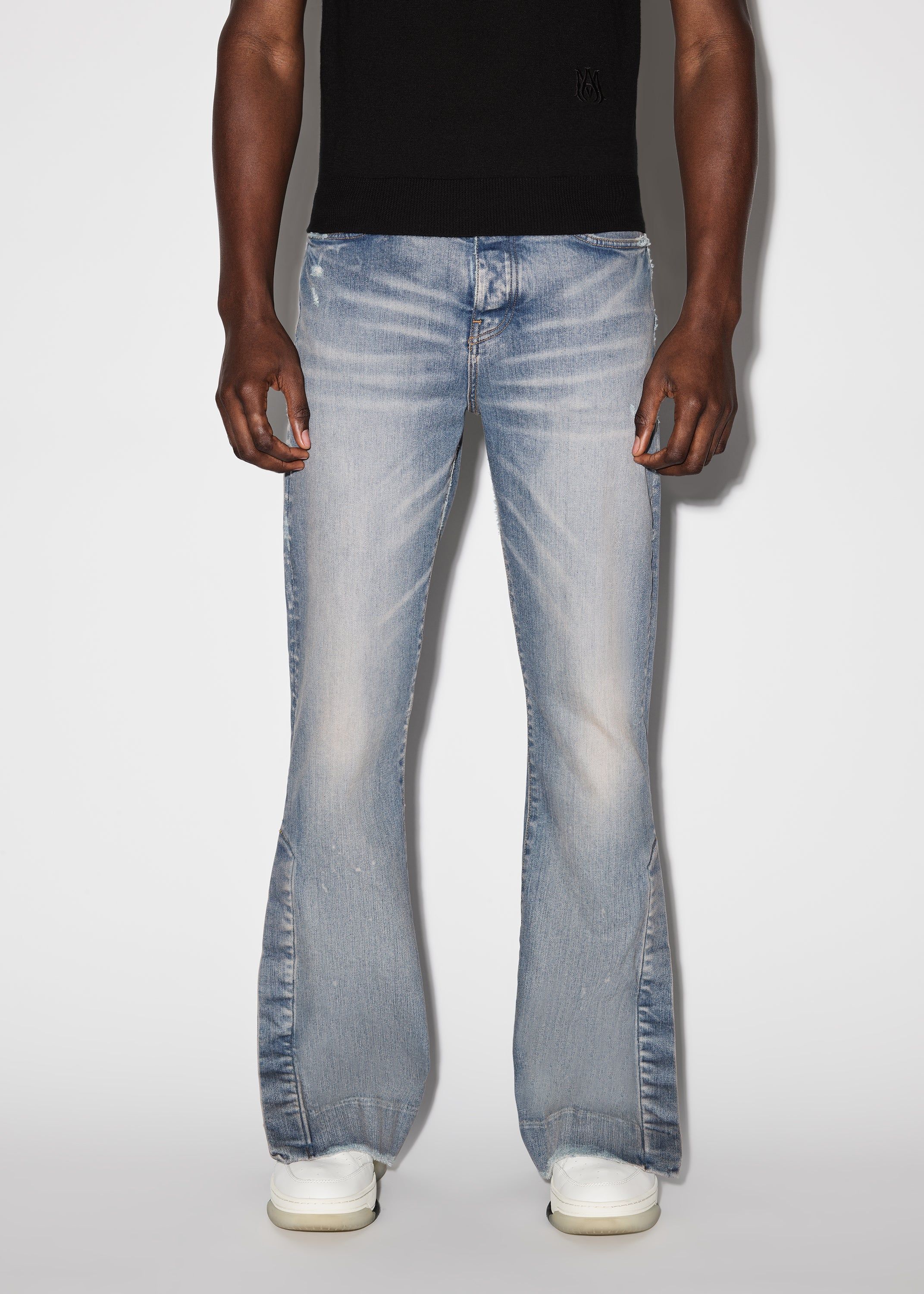 STACKED FLARE JEAN - CLAY INDIGO sold by AMIRI product image thumbnail 2