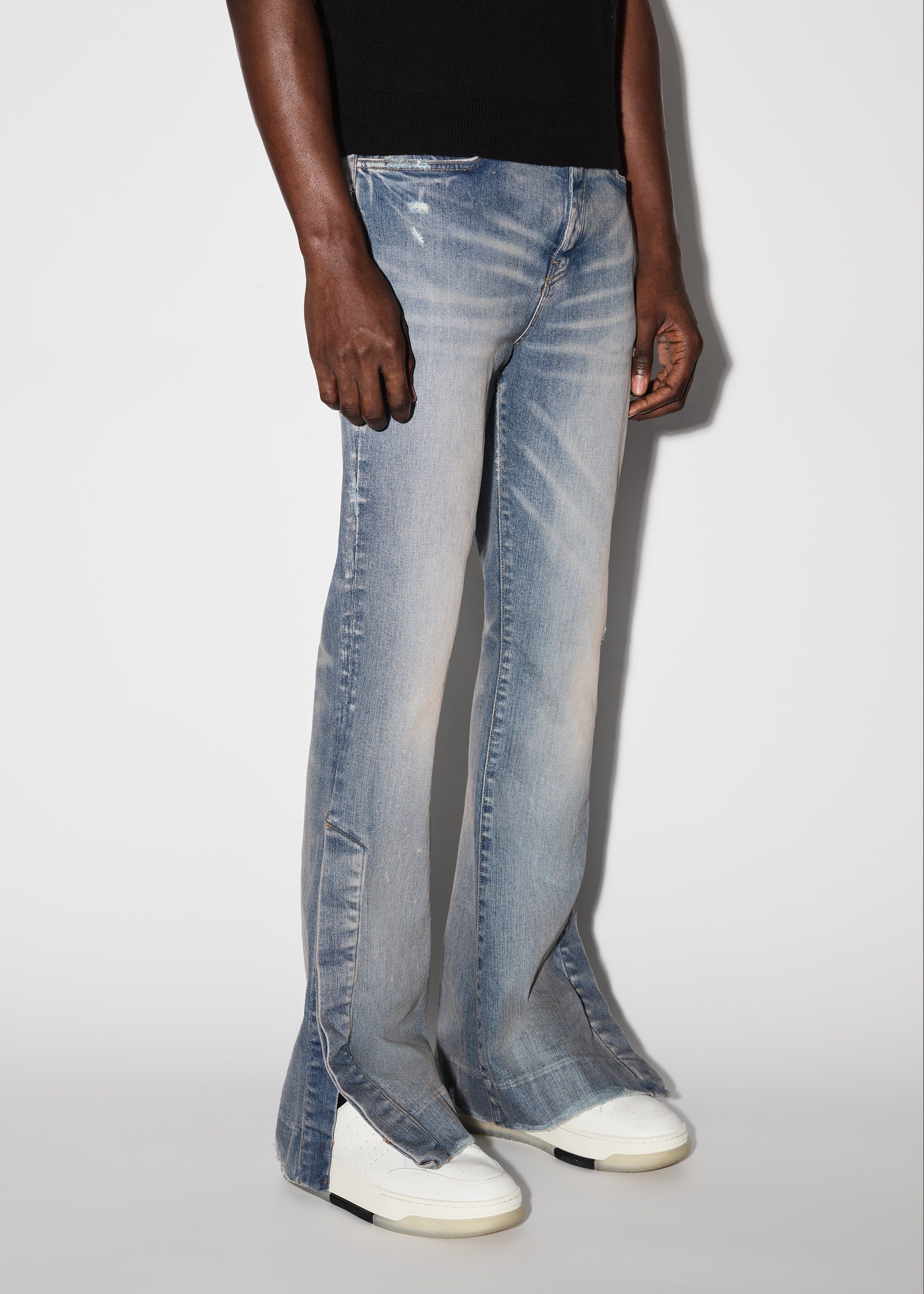 STACKED FLARE JEAN - CLAY INDIGO sold by AMIRI product image thumbnail 3