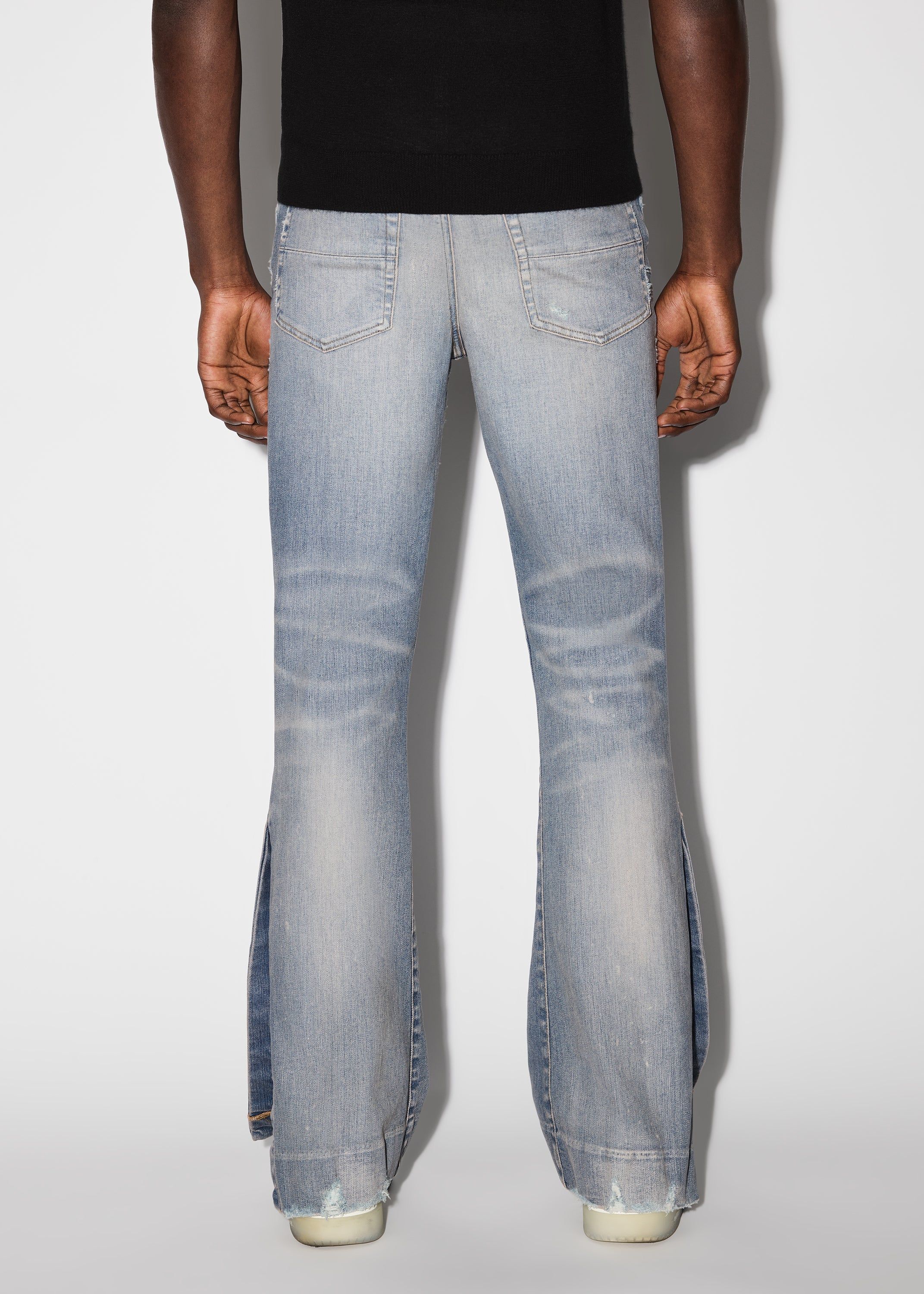 STACKED FLARE JEAN - CLAY INDIGO sold by AMIRI product image thumbnail 4