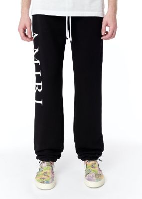 Large AMIRI Logo Sweatpants - Black sold by AMIRI