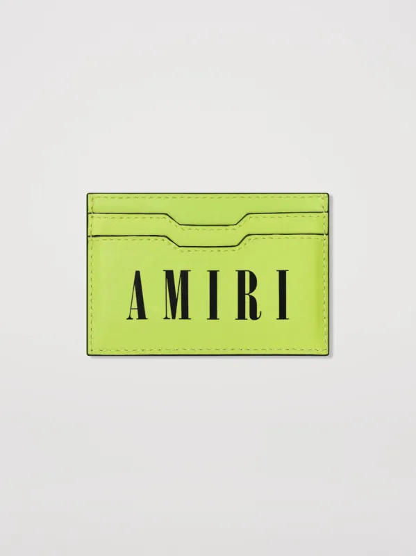 NAPPA AMIRI CARD HOLDER - NEON-NAPPA made by AMIRI