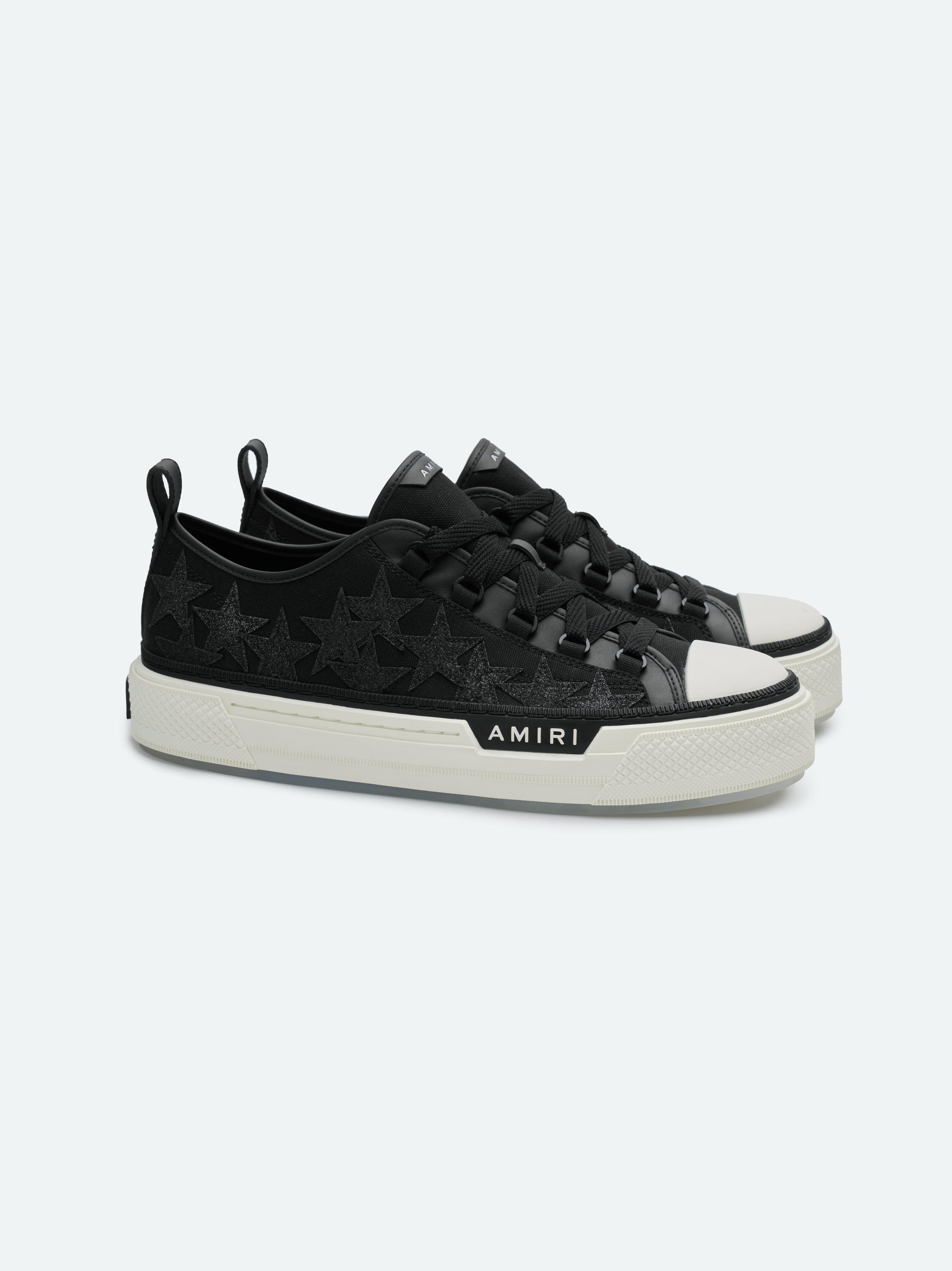 GLITTER STARS COURT LOW - BLACK sold by AMIRI product image thumbnail 2