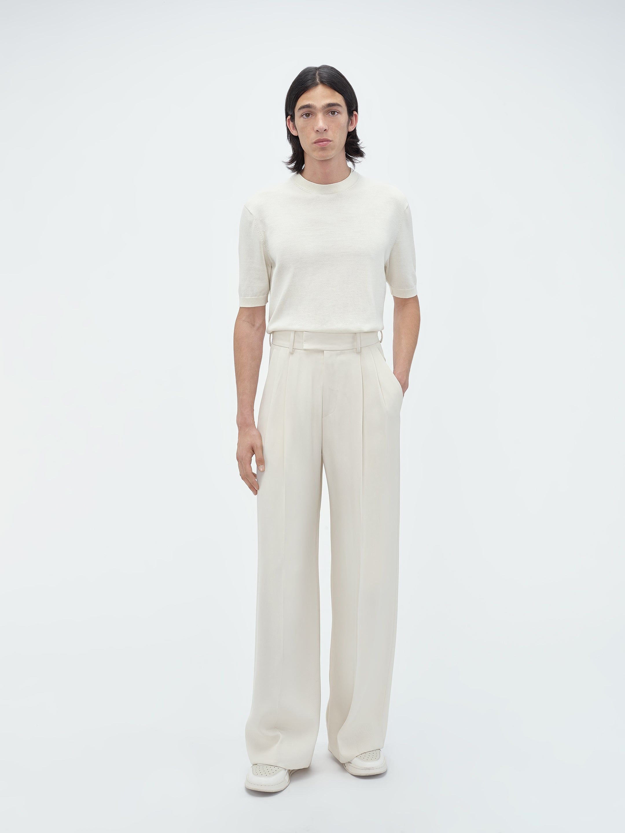 DOUBLE PLEATED PANT - Summer Sand sold by AMIRI product image thumbnail 2