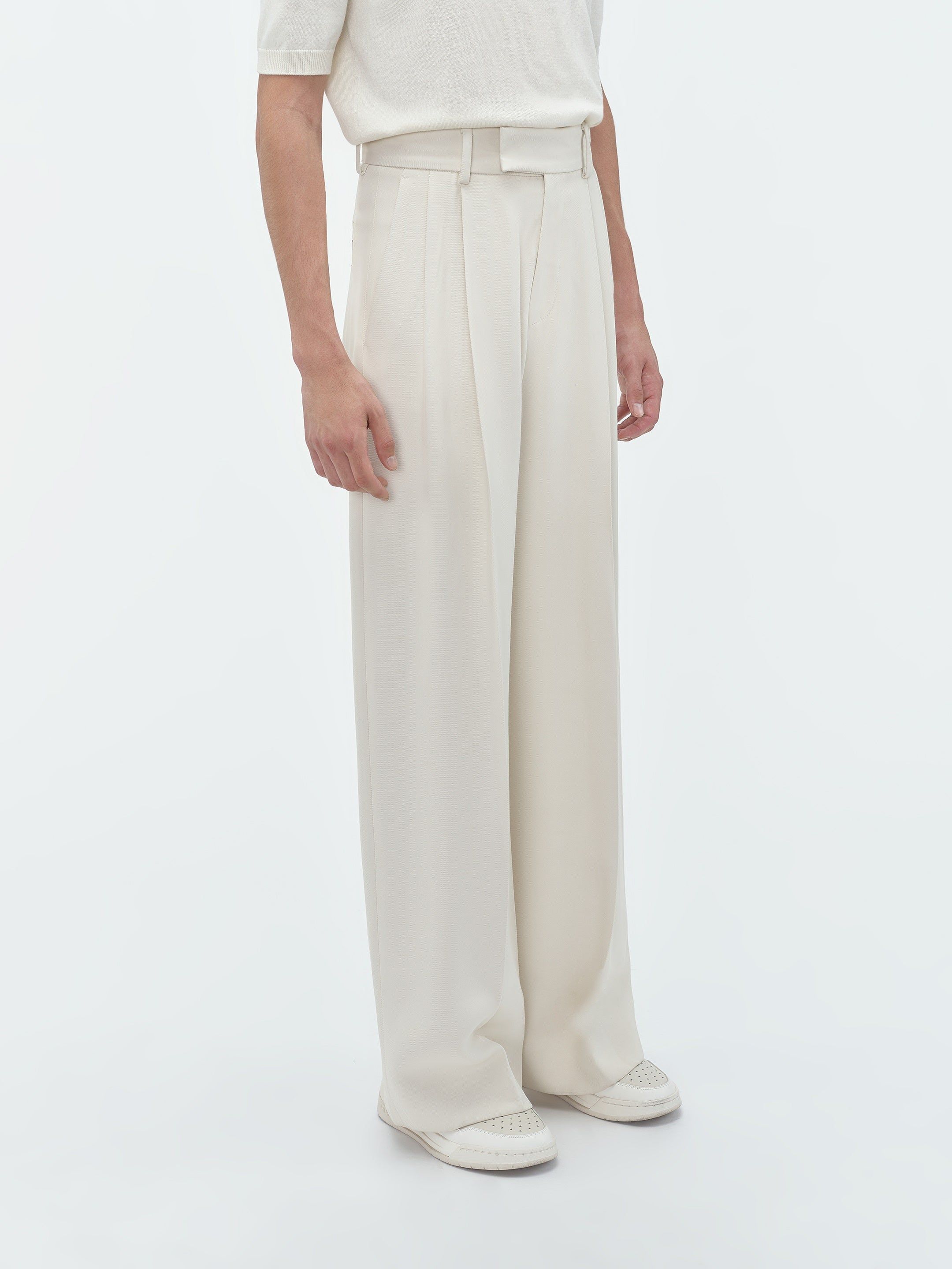 DOUBLE PLEATED PANT - Summer Sand sold by AMIRI product image thumbnail 4