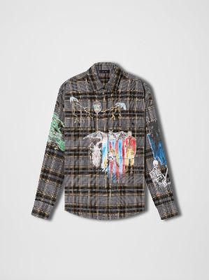 WOMEN - WES LANG BLOOD '38 SHIRT sold by AMIRI