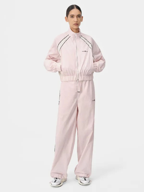 WOMEN - WOMEN'S RAGLAN MA TRACK JACKET - Rosewater made by AMIRI
