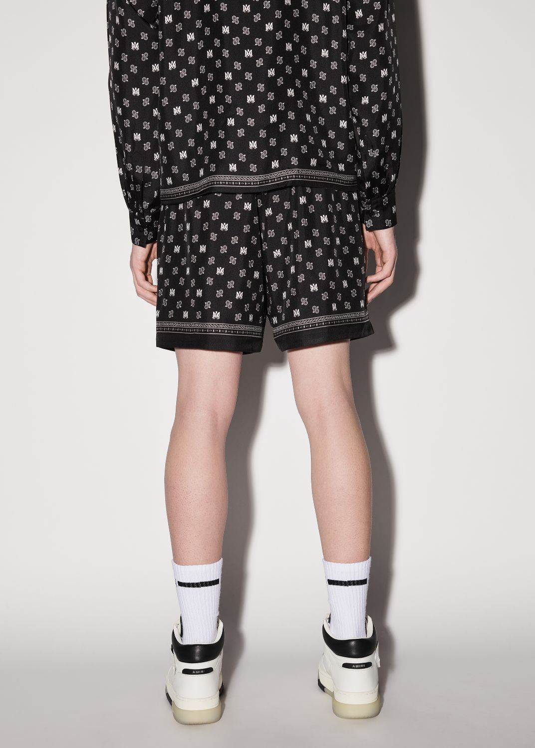 MA REPEAT LOGO SHORT - BLACK sold by AMIRI product image thumbnail 4