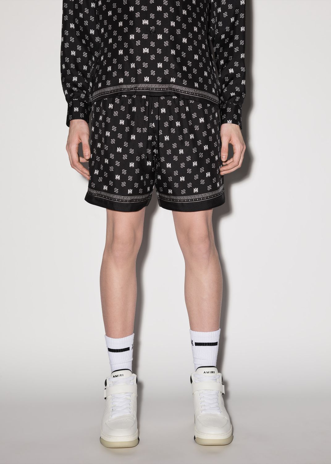 MA REPEAT LOGO SHORT - BLACK sold by AMIRI product image thumbnail 2