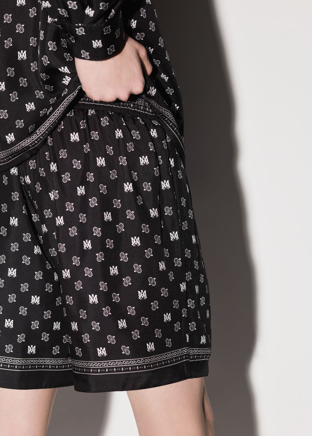 MA REPEAT LOGO SHORT - BLACK sold by AMIRI product image thumbnail 6