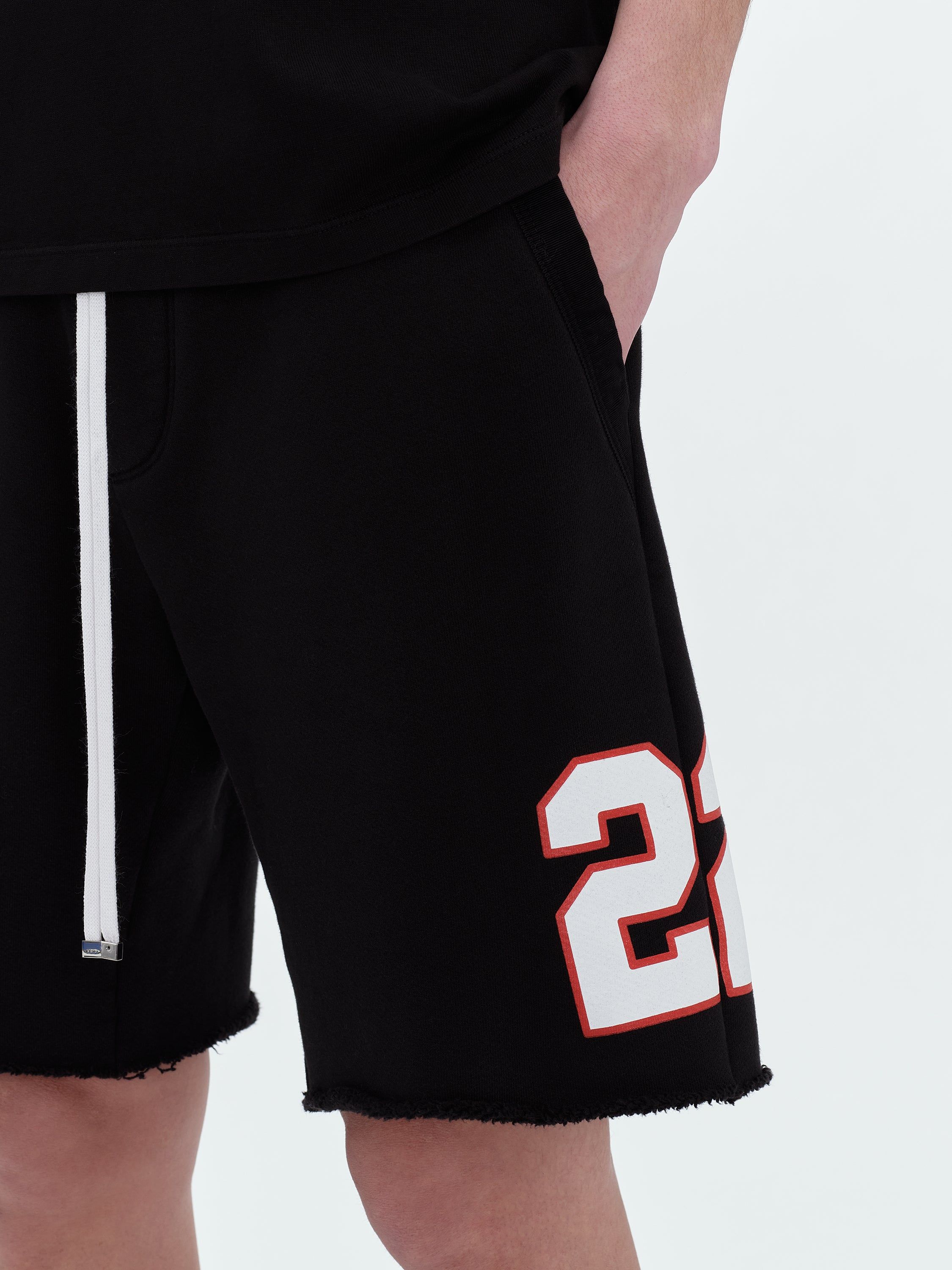 OVERSIZED 22 FOOTBALL SHORT - BLACK sold by AMIRI product image thumbnail 7