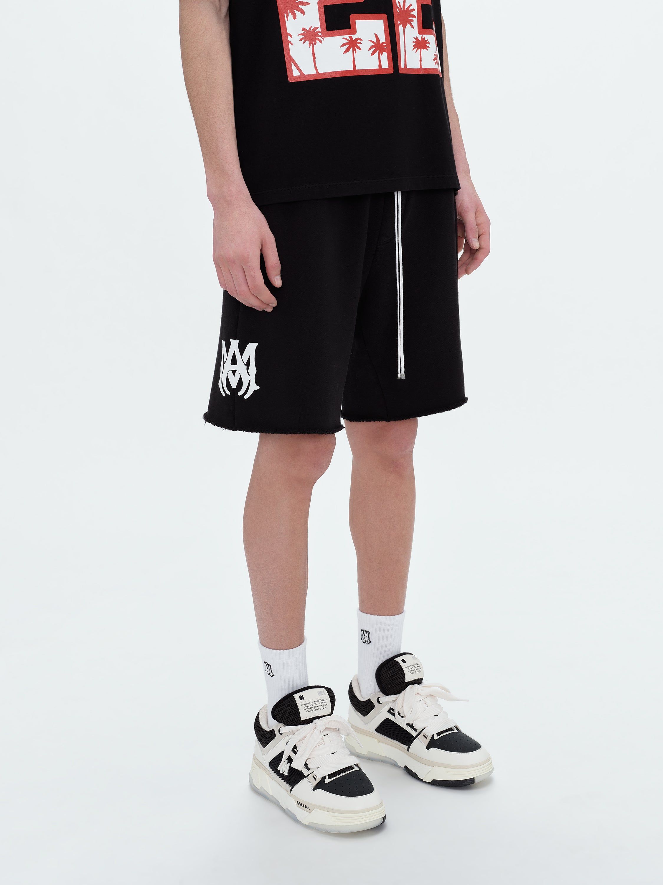 OVERSIZED 22 FOOTBALL SHORT - BLACK sold by AMIRI product image thumbnail 4