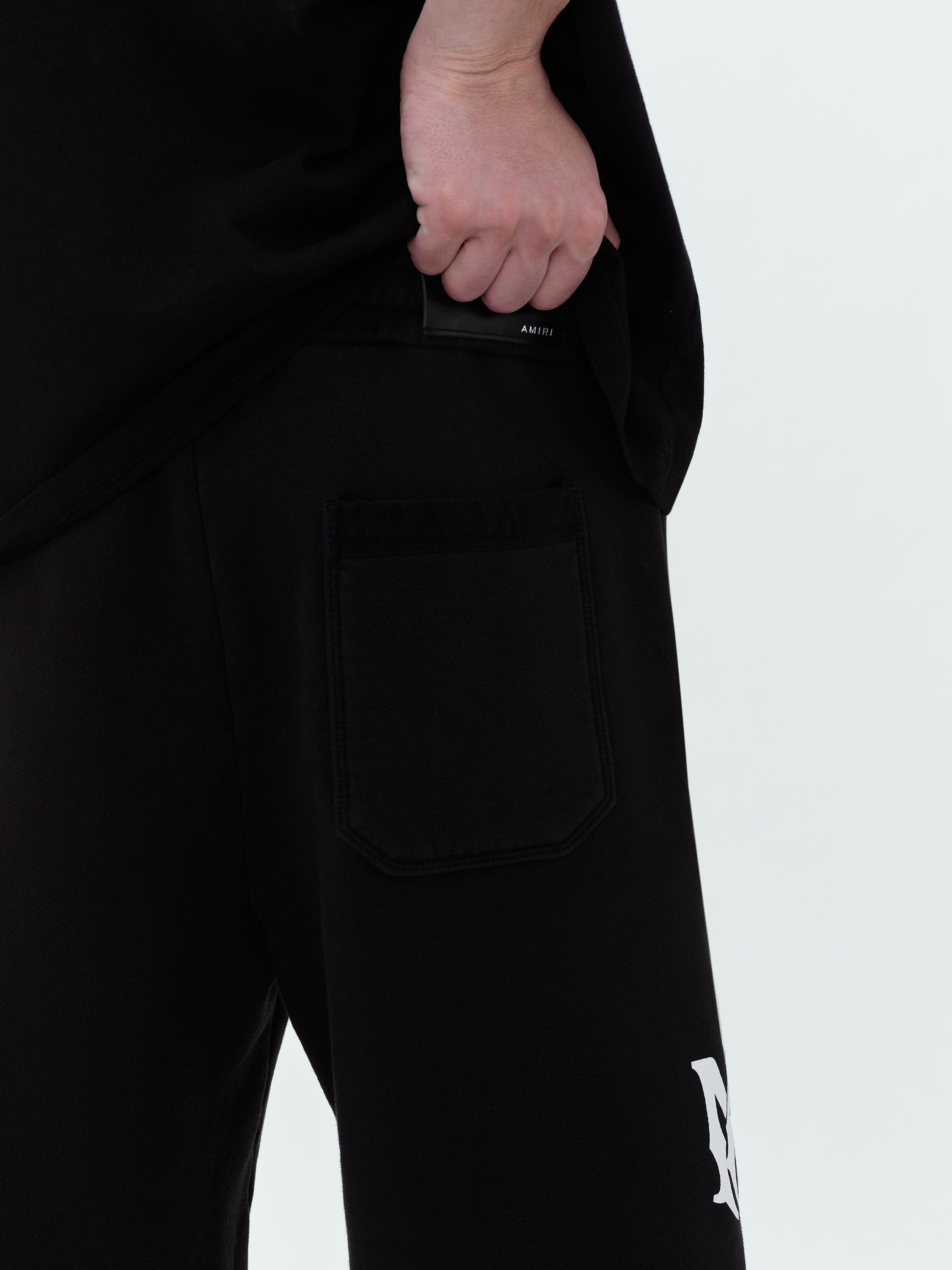OVERSIZED 22 FOOTBALL SHORT - BLACK sold by AMIRI product image thumbnail 8