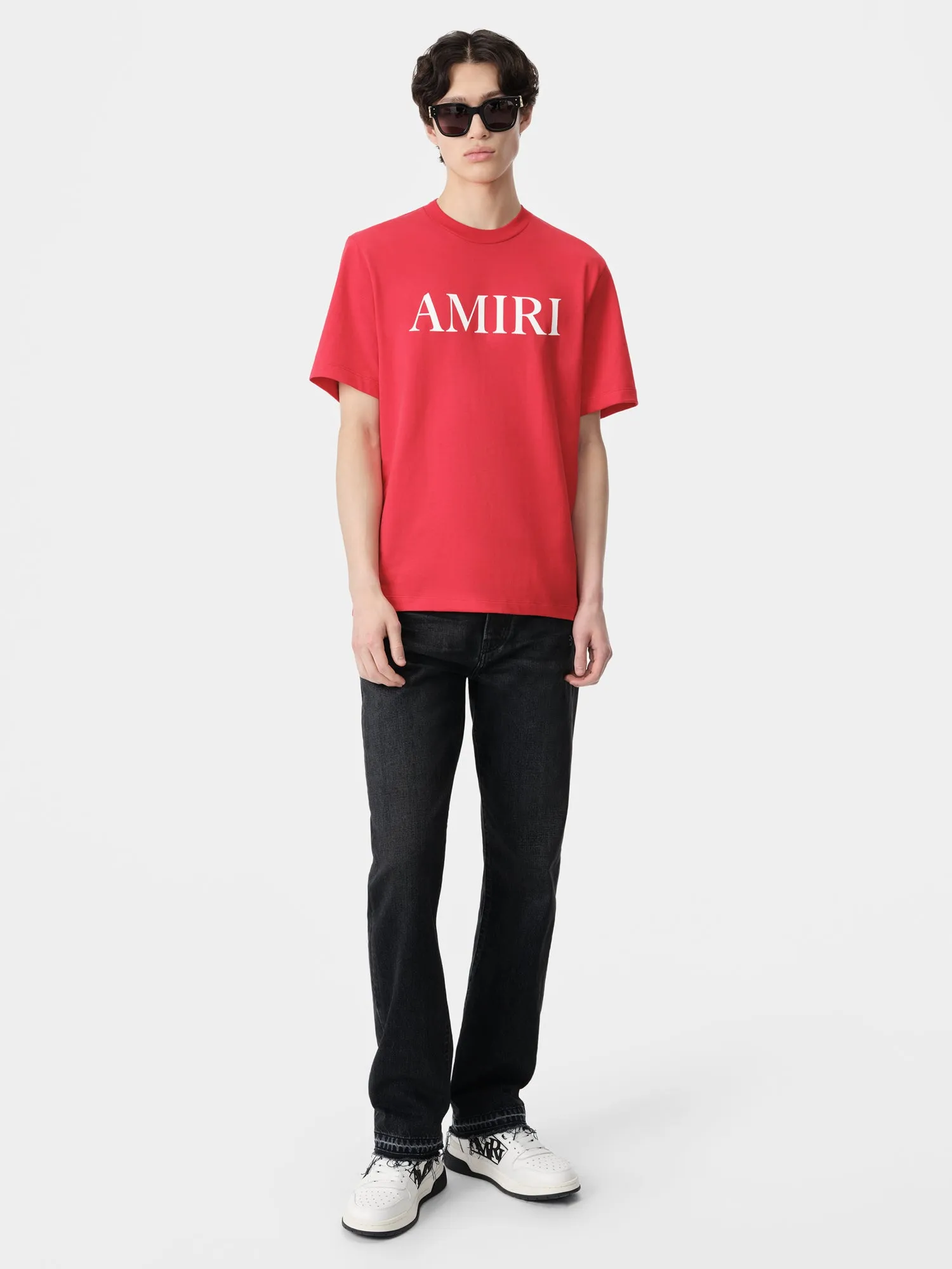 AMIRI CORE LOGO TEE - Red sold by AMIRI