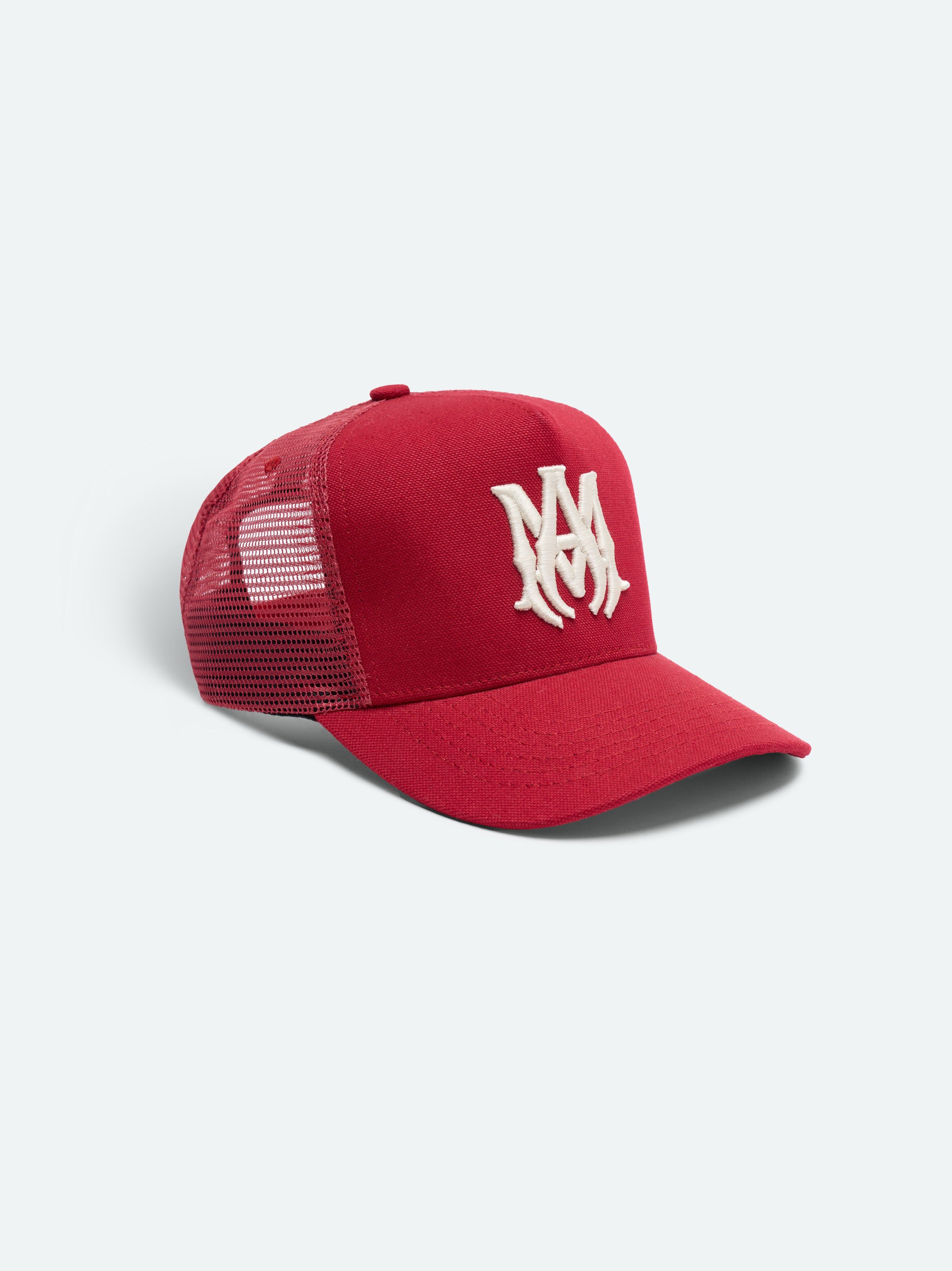 MA LOGO TRUCKER HAT - RED sold by AMIRI product image thumbnail 2