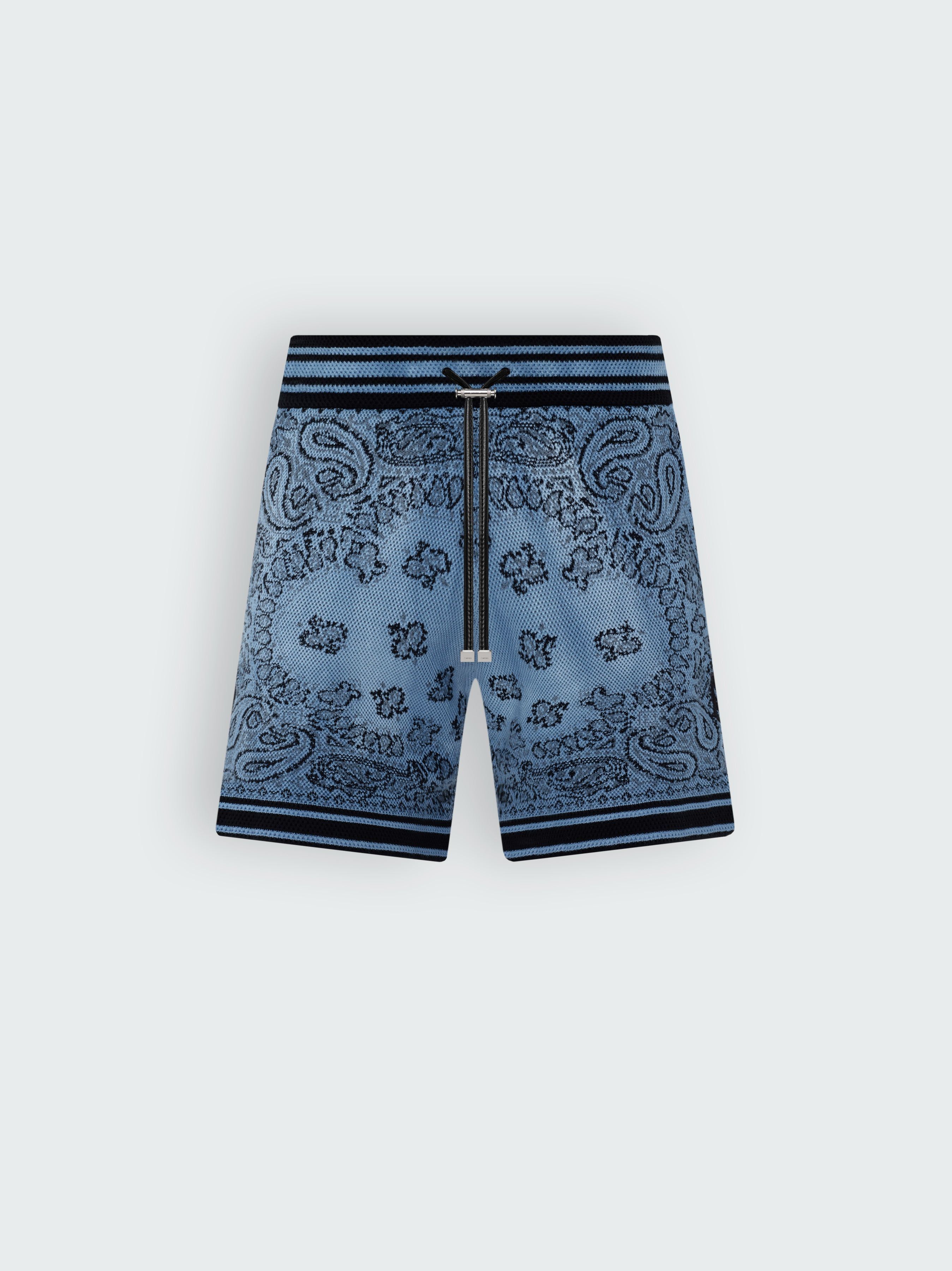 BANDANA BASKETBALL SHORT - BLUE sold by AMIRI