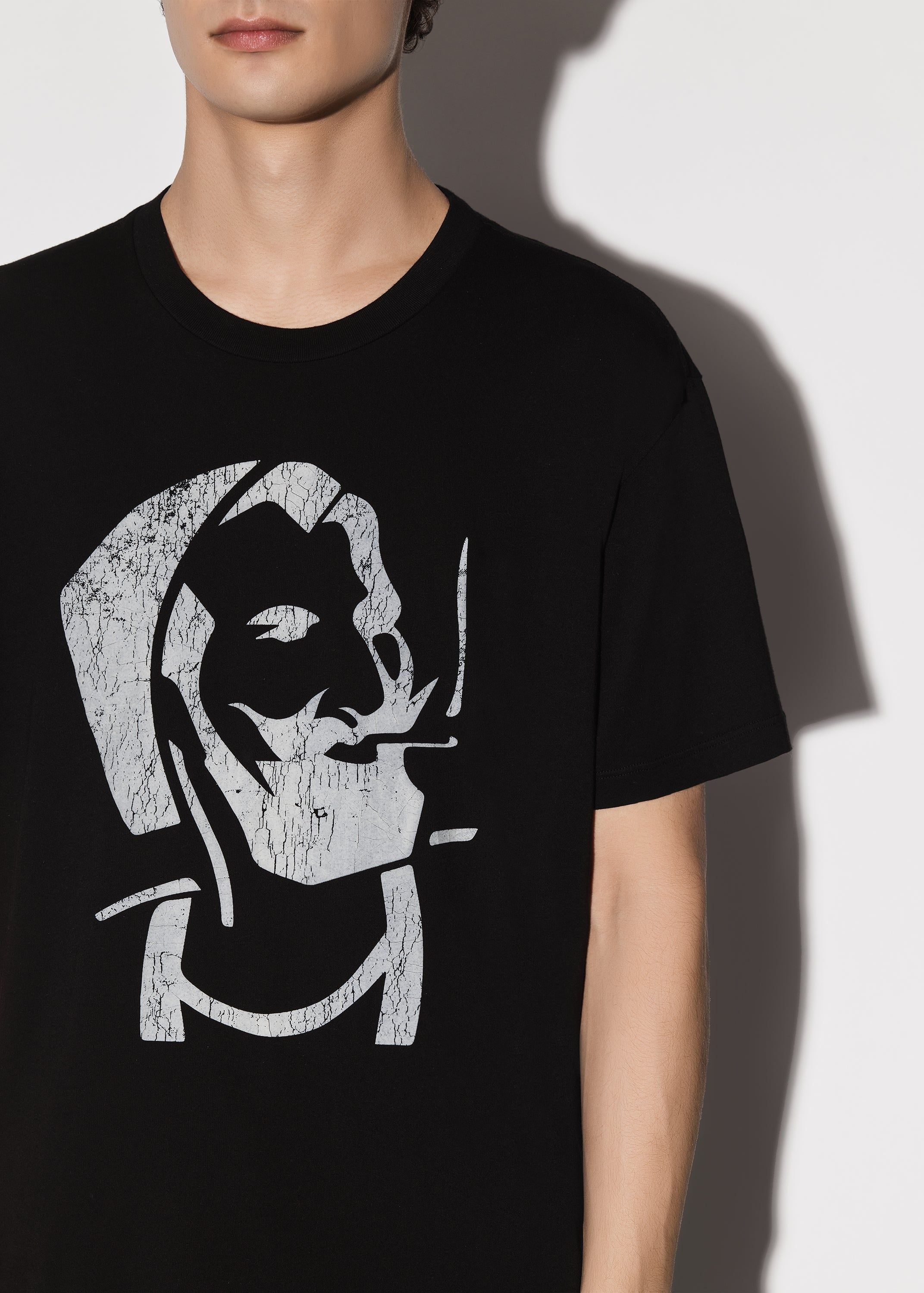 ZIG-ZAG CRACKLE TEE - BLACK sold by AMIRI product image thumbnail 5