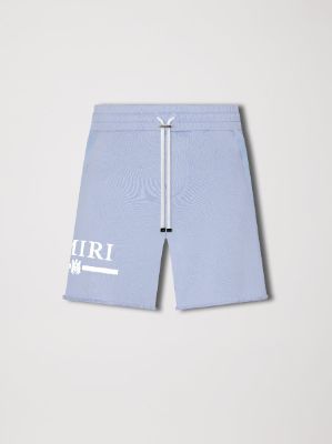 MA BAR LOGO SWEATSHORTS - DUSTY BLUE made by AMIRI