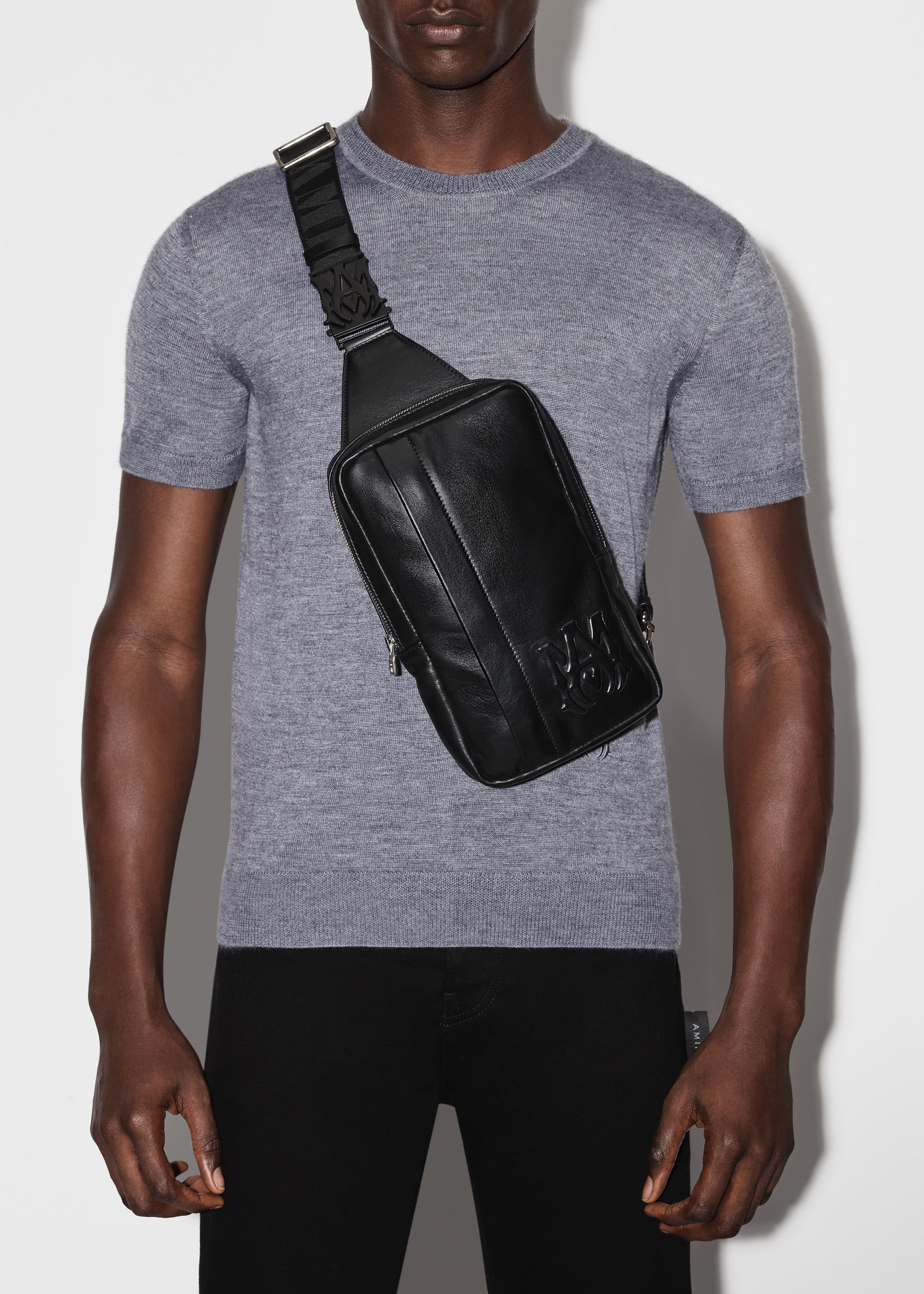M.A. EMBOSSED SLING BAG - BLACK sold by AMIRI product image thumbnail 5